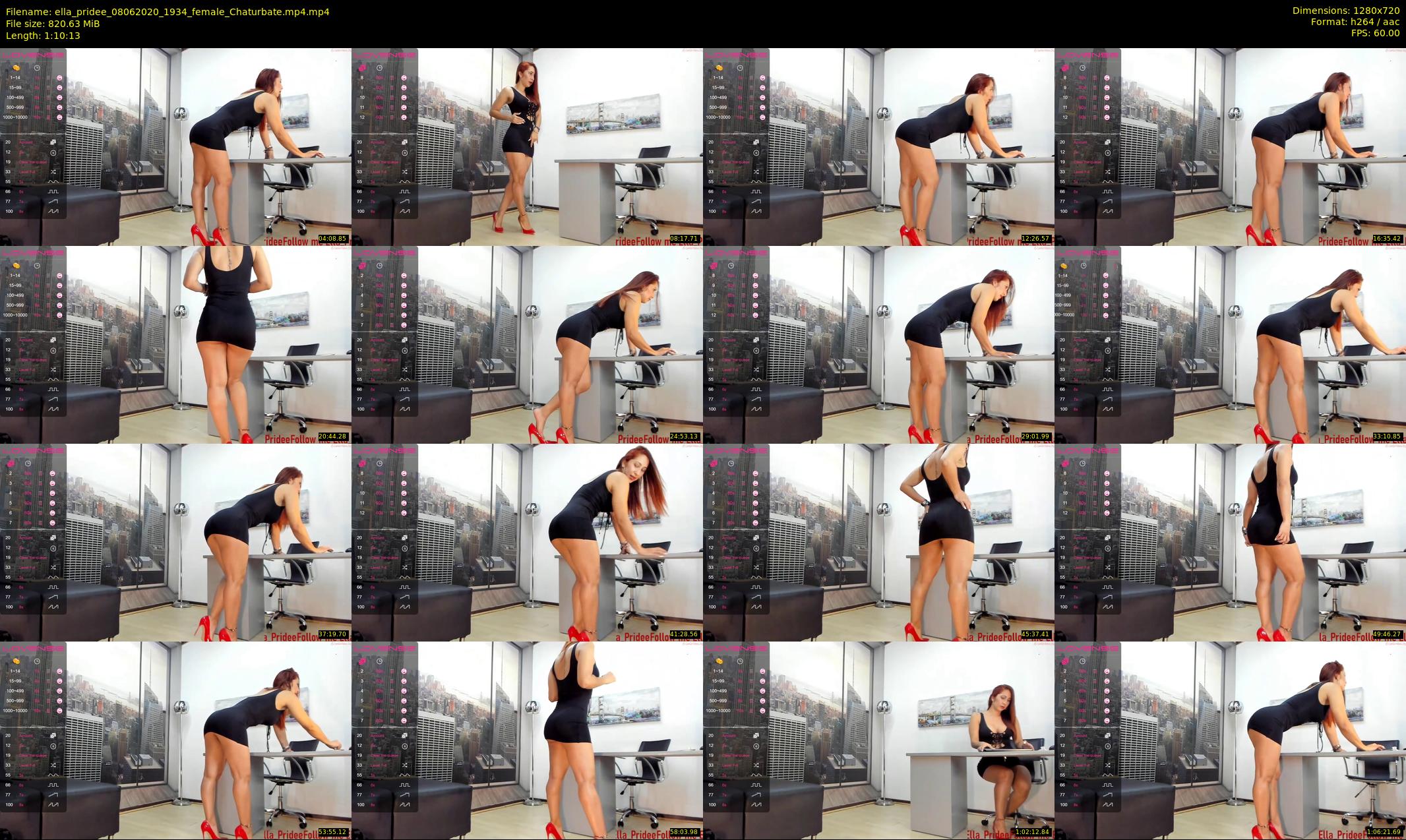 ella_pridee — 71 minute Chaturbate female cam show recording, 720p, Jun 8, 2020