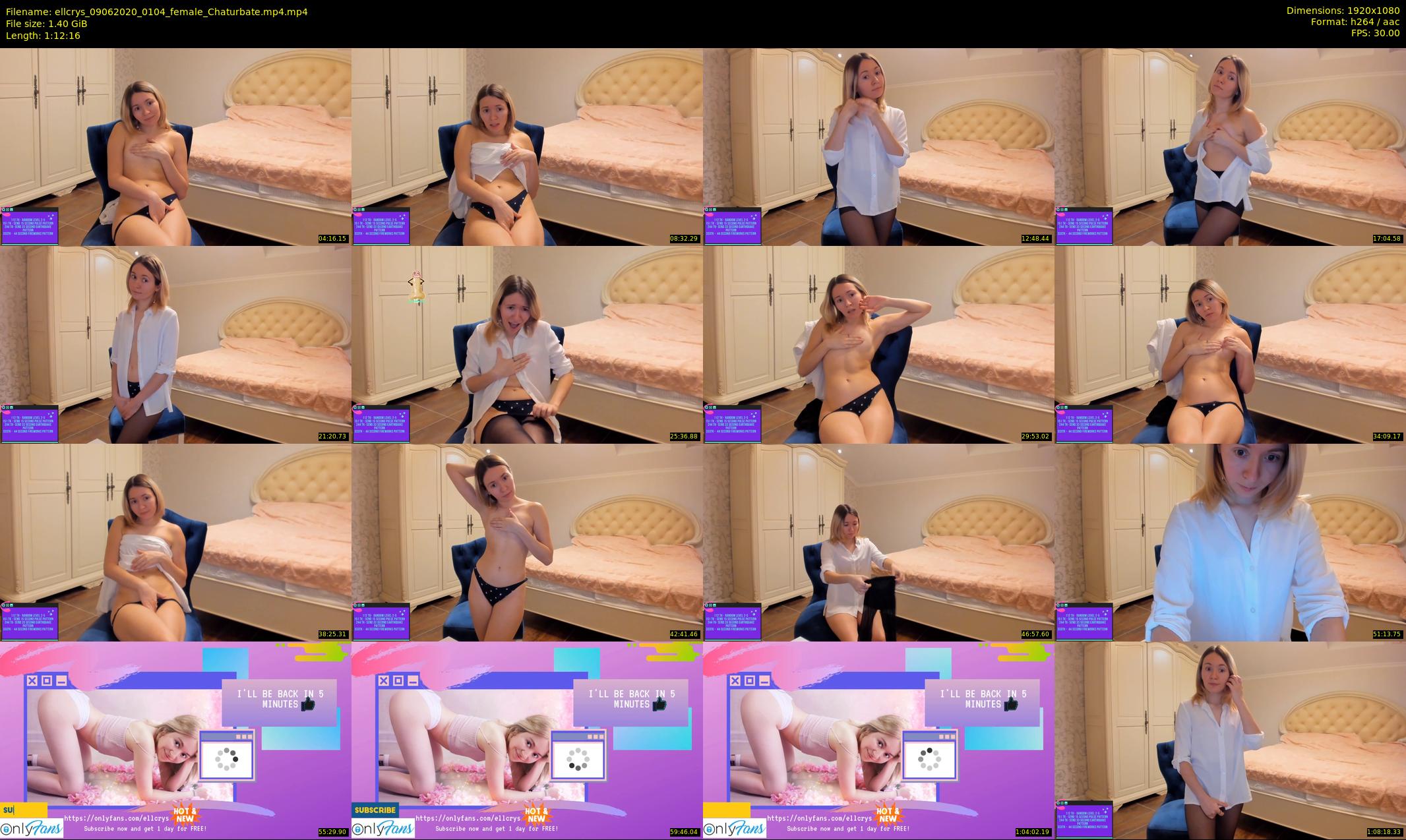 ellcrys — 73 minute Chaturbate couple cam show recording, 1080p, Jun 9, 2020