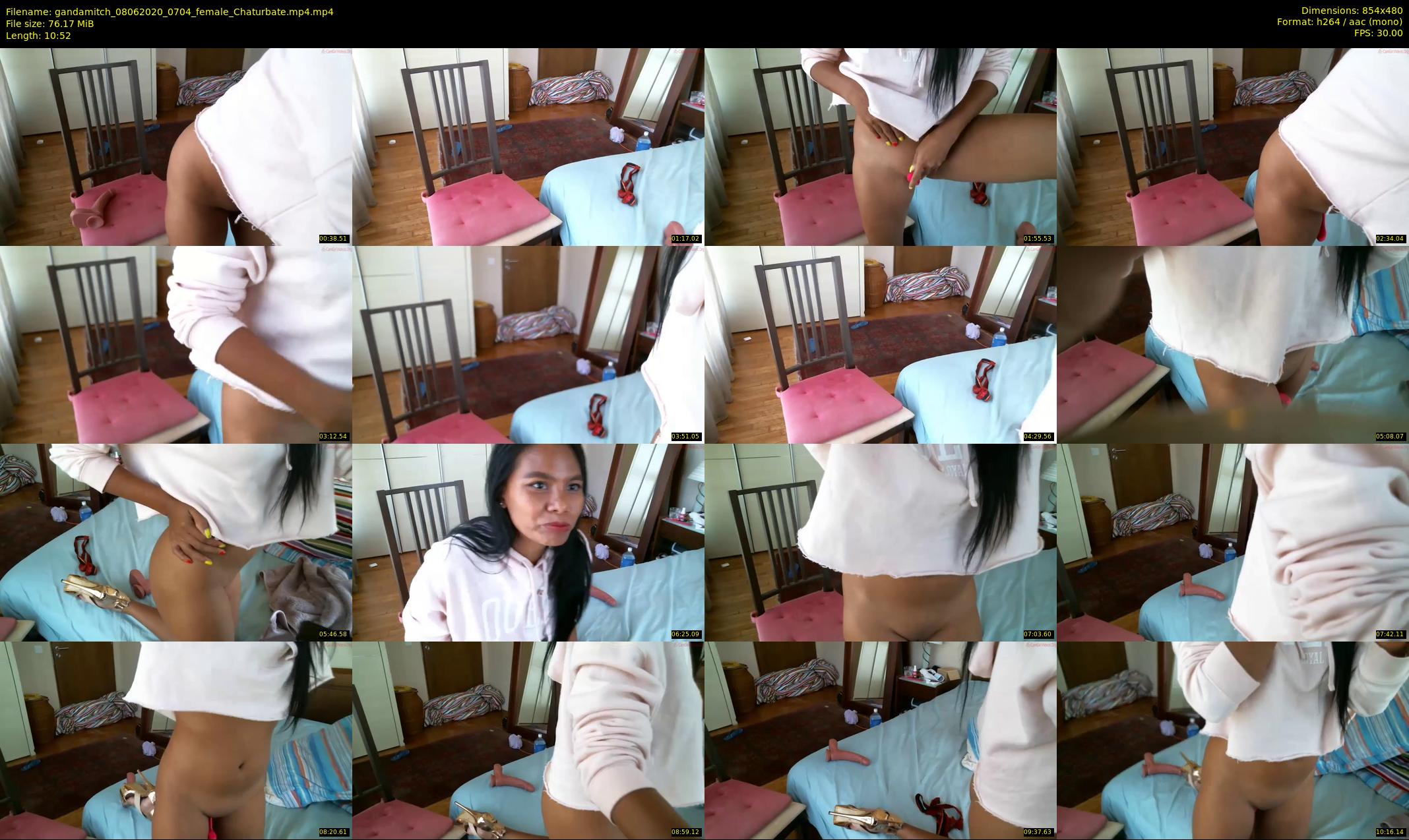gandamitch — 11 minute Chaturbate female cam show recording, 480p, Jun 8, 2020
