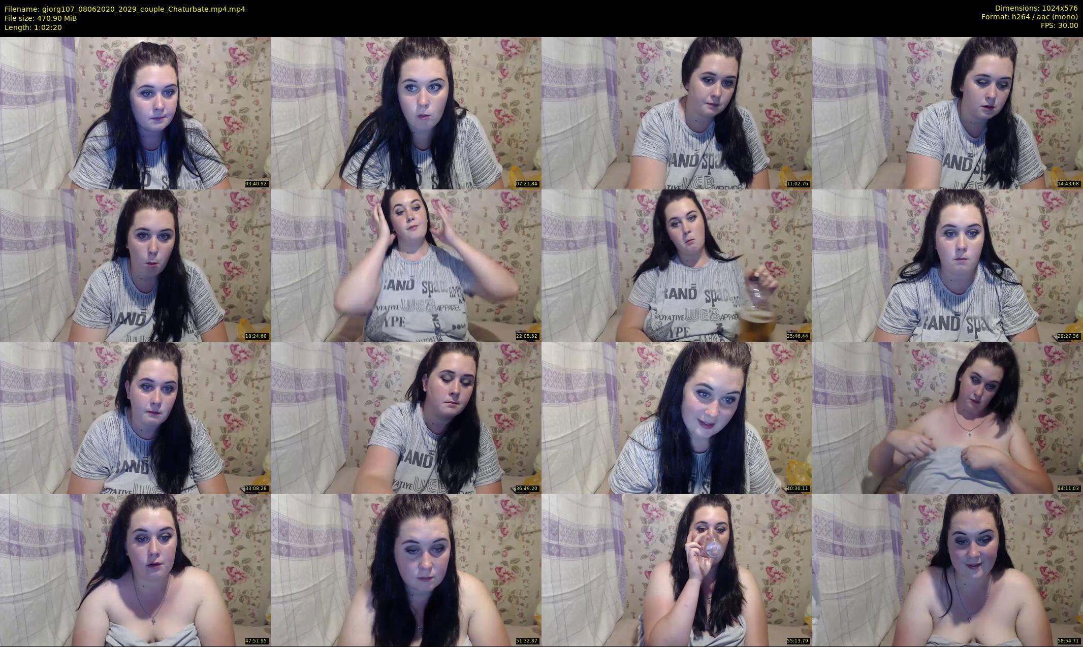 giorg107 — 63 minute Chaturbate couple cam show recording, 480p, Jun 8, 2020