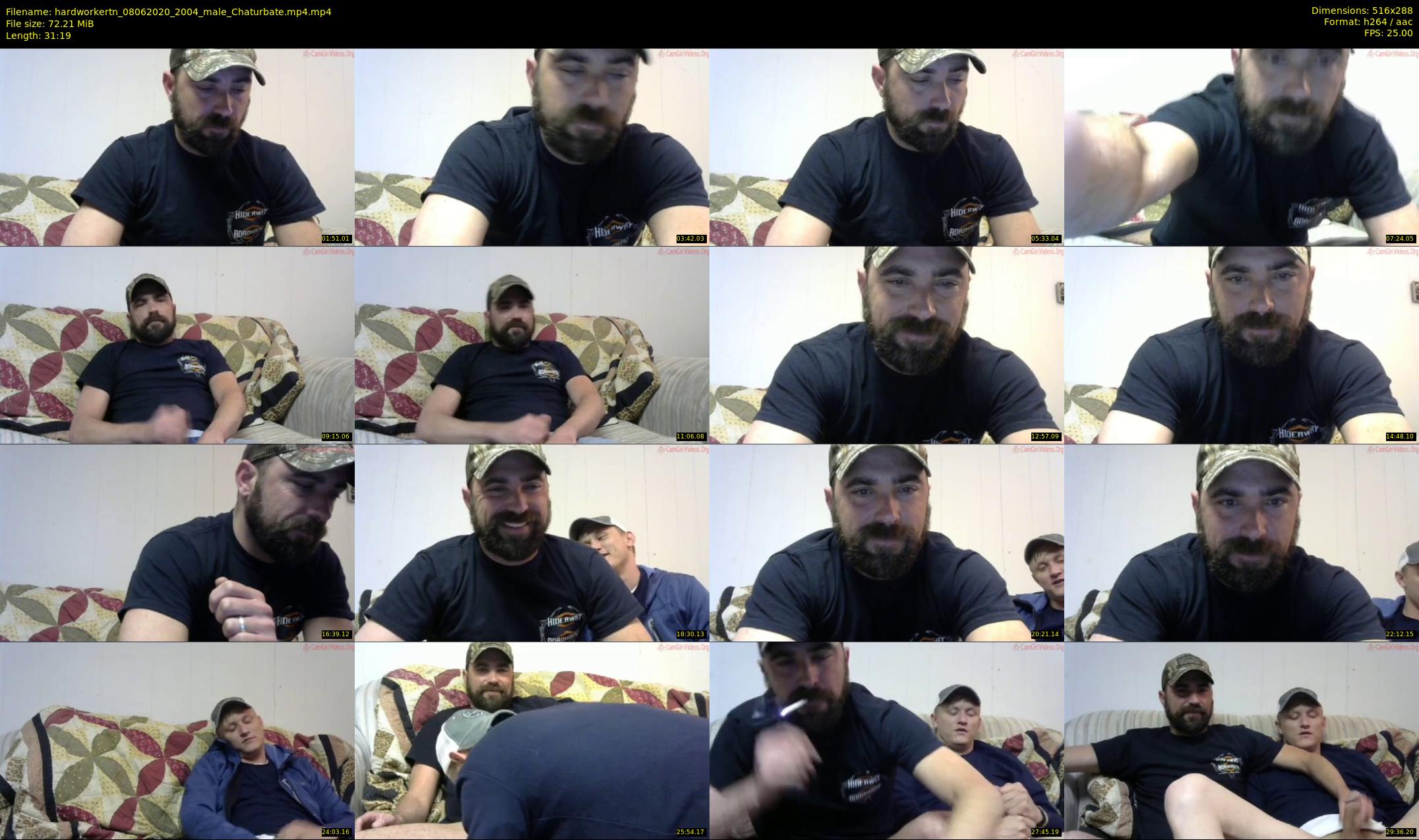hardworkertn — 32 minute Chaturbate male cam show recording, SD, Jun 8, 2020
