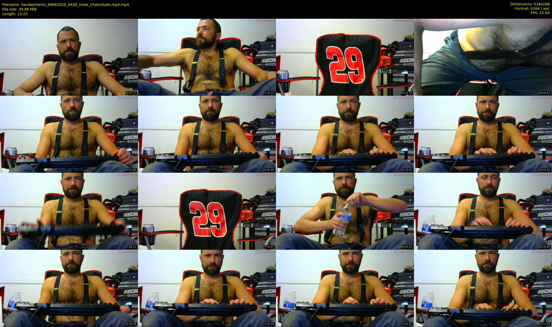 hardworkertn — 14 minute Chaturbate male cam show recording, SD, Jun 9, 2020