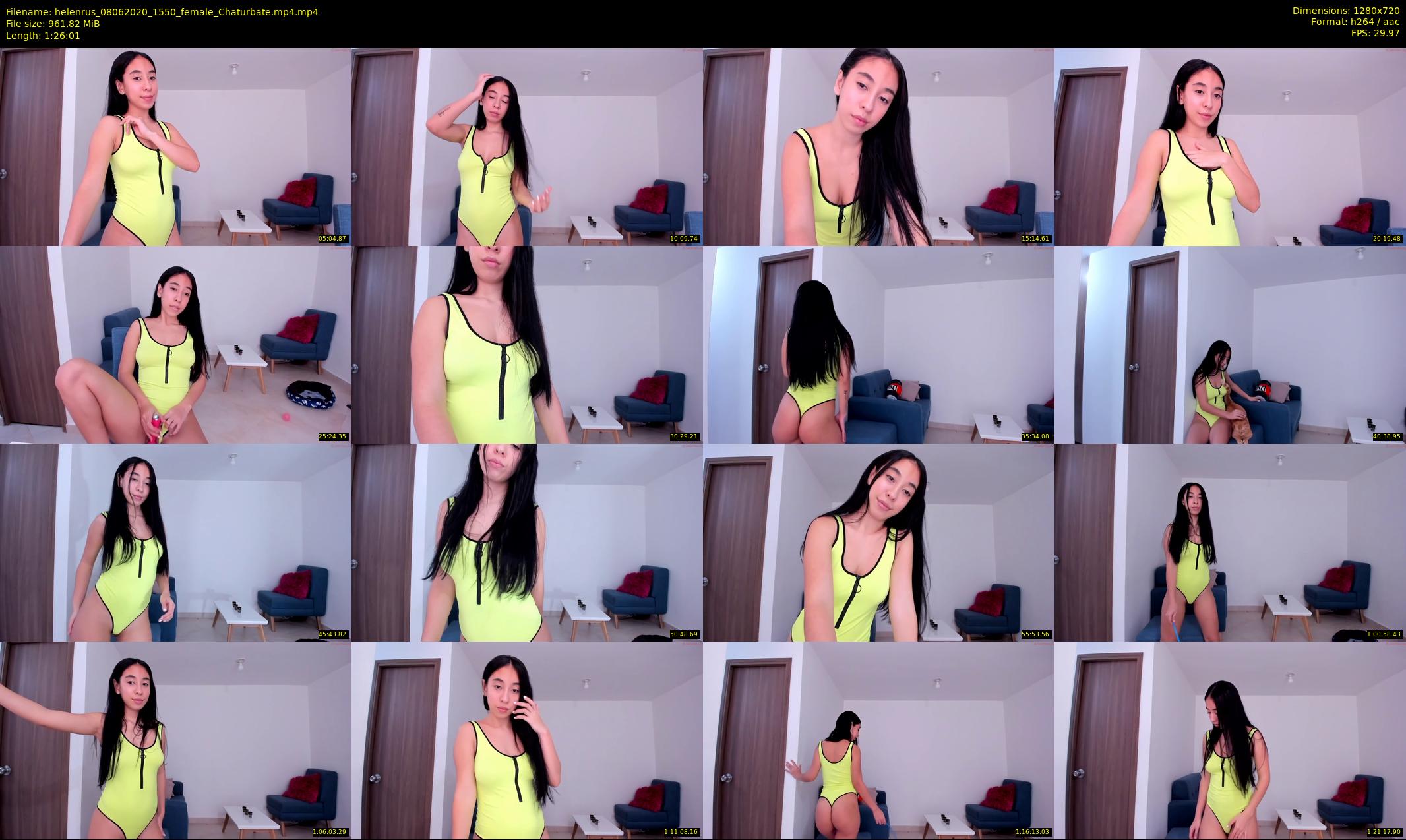 helenrus — 87 minute Chaturbate female cam show recording, 720p, Jun 8, 2020