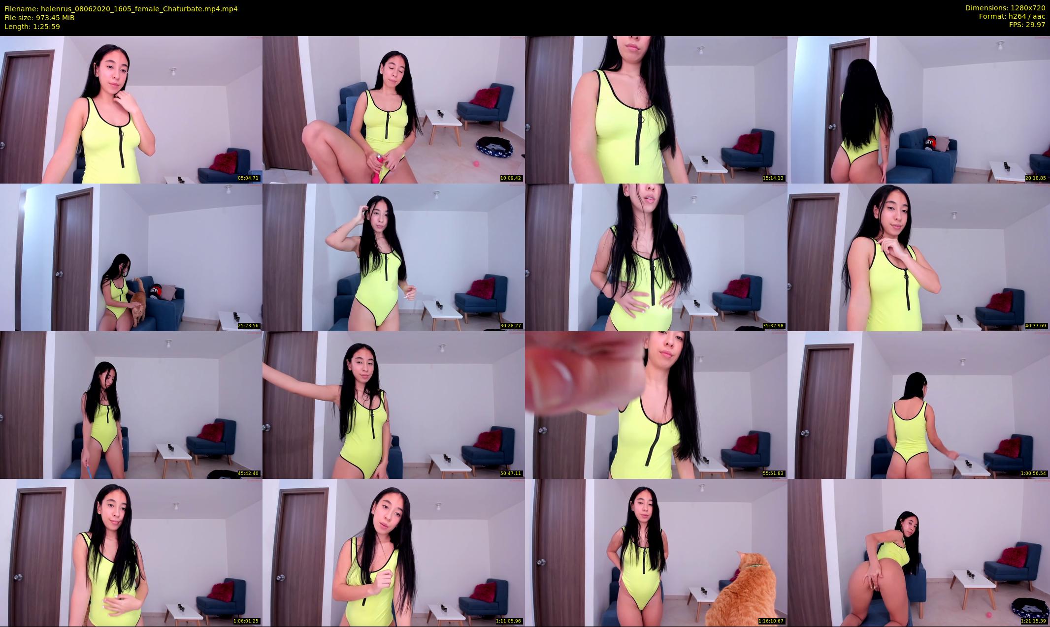 helenrus — 86 minute Chaturbate female cam show recording, 720p, Jun 8, 2020
