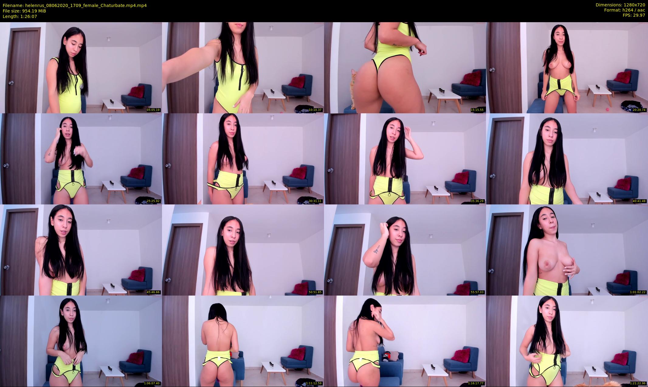 helenrus — 87 minute Chaturbate female cam show recording, 720p, Jun 8, 2020