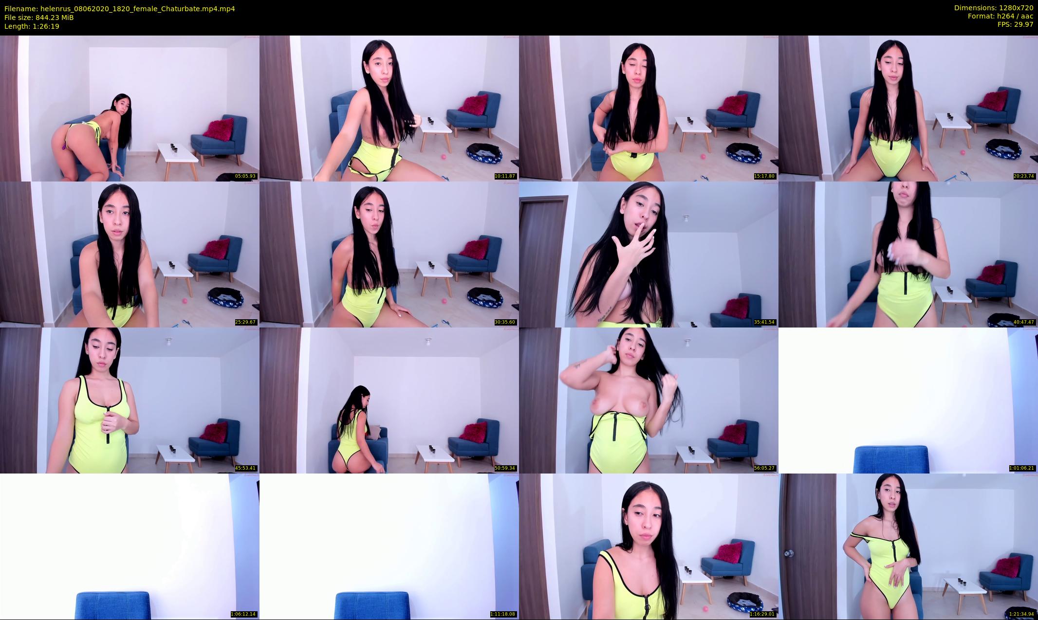 helenrus — 87 minute Chaturbate female cam show recording, 720p, Jun 8, 2020
