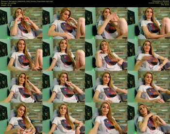 hornygirllx — 35 minute Chaturbate female cam show recording, 480p, Jun 9, 2020