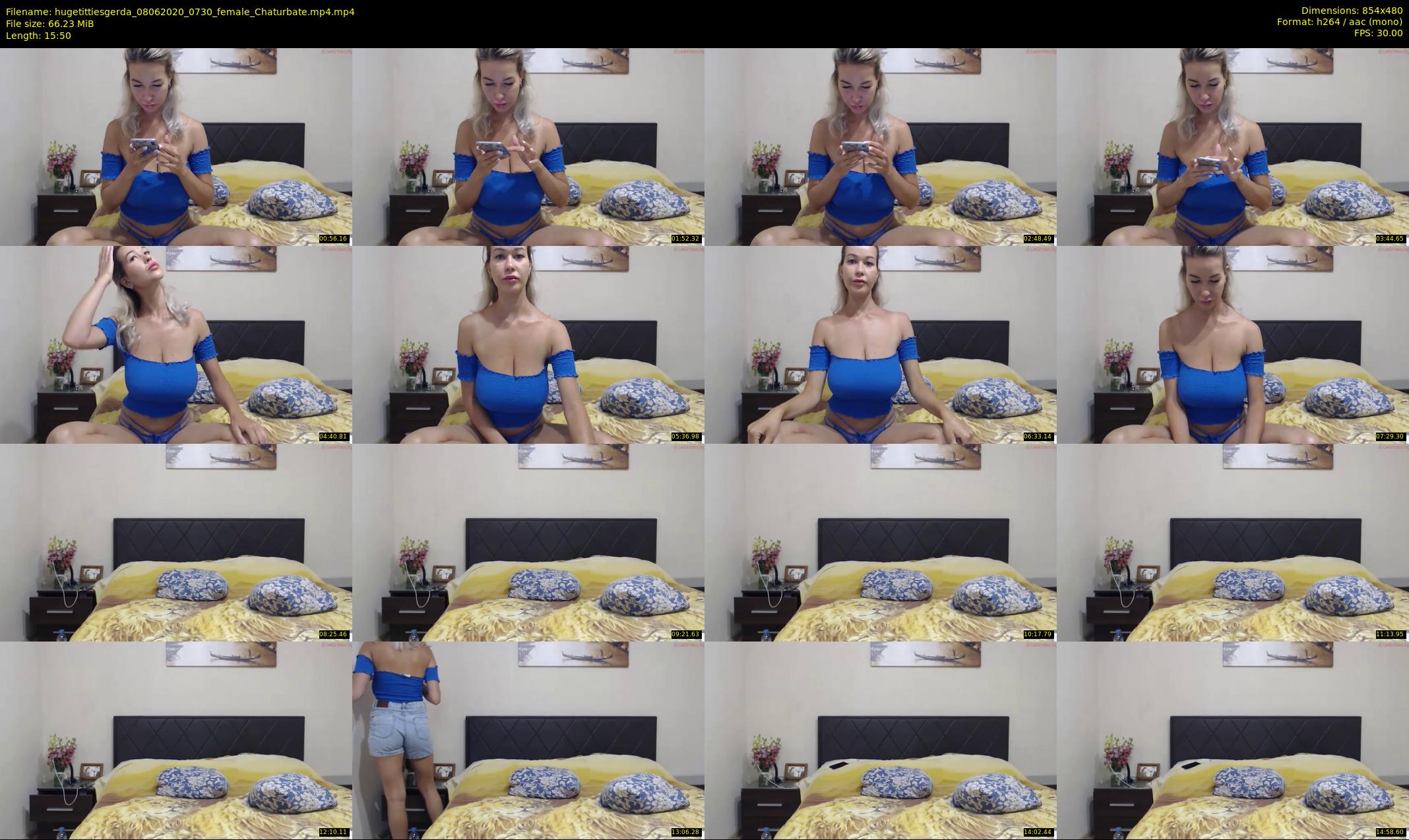 hugetittiesgerda — 16 minute Chaturbate female cam show recording, 480p, Jun 8, 2020