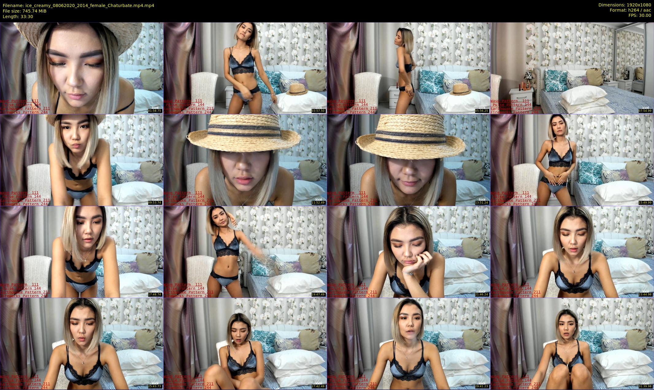 ice_creamy — 34 minute Chaturbate female cam show recording, 1080p, Jun 8, 2020