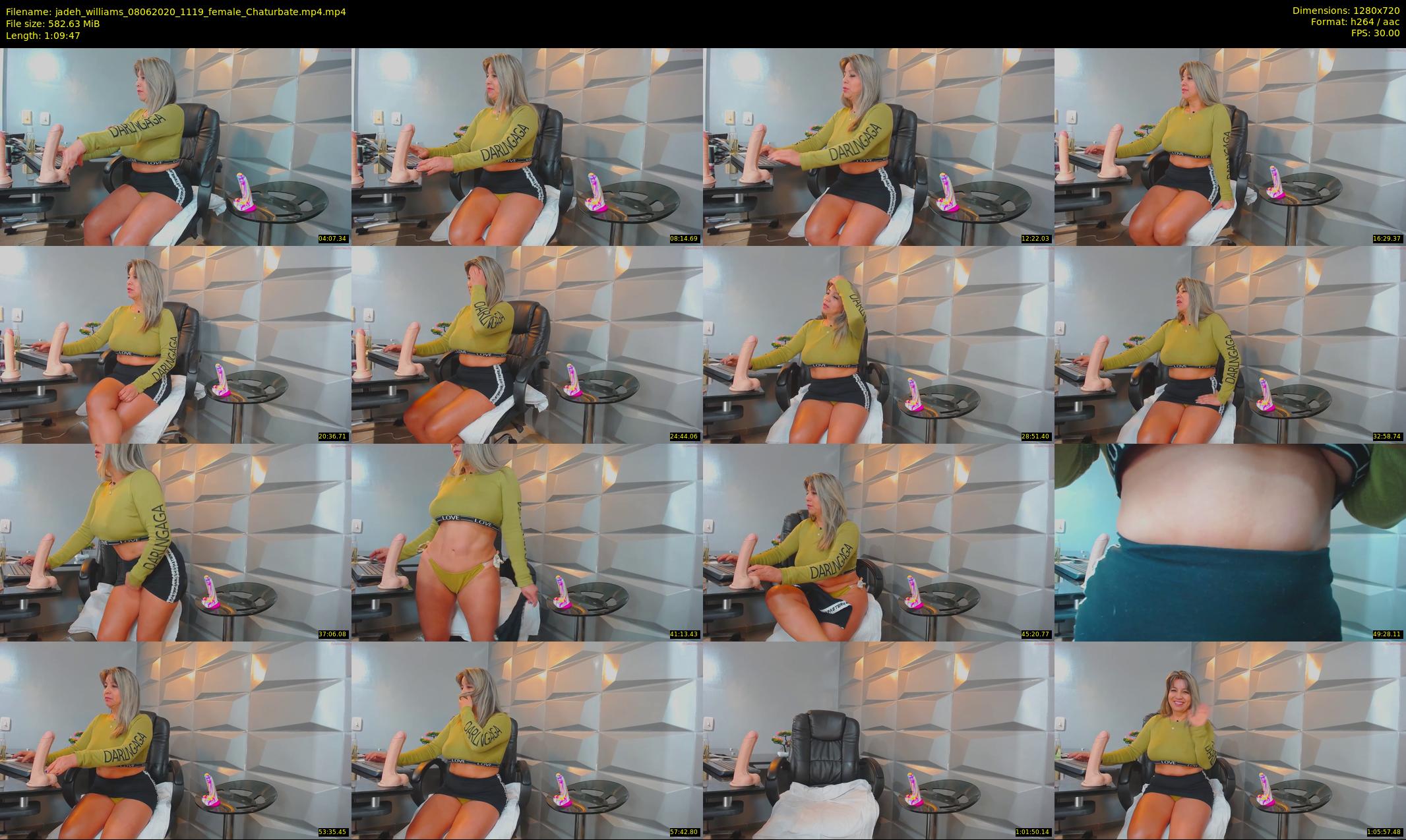 jadeh_williams — 70 minute Chaturbate female cam show recording, 720p, Jun 8, 2020
