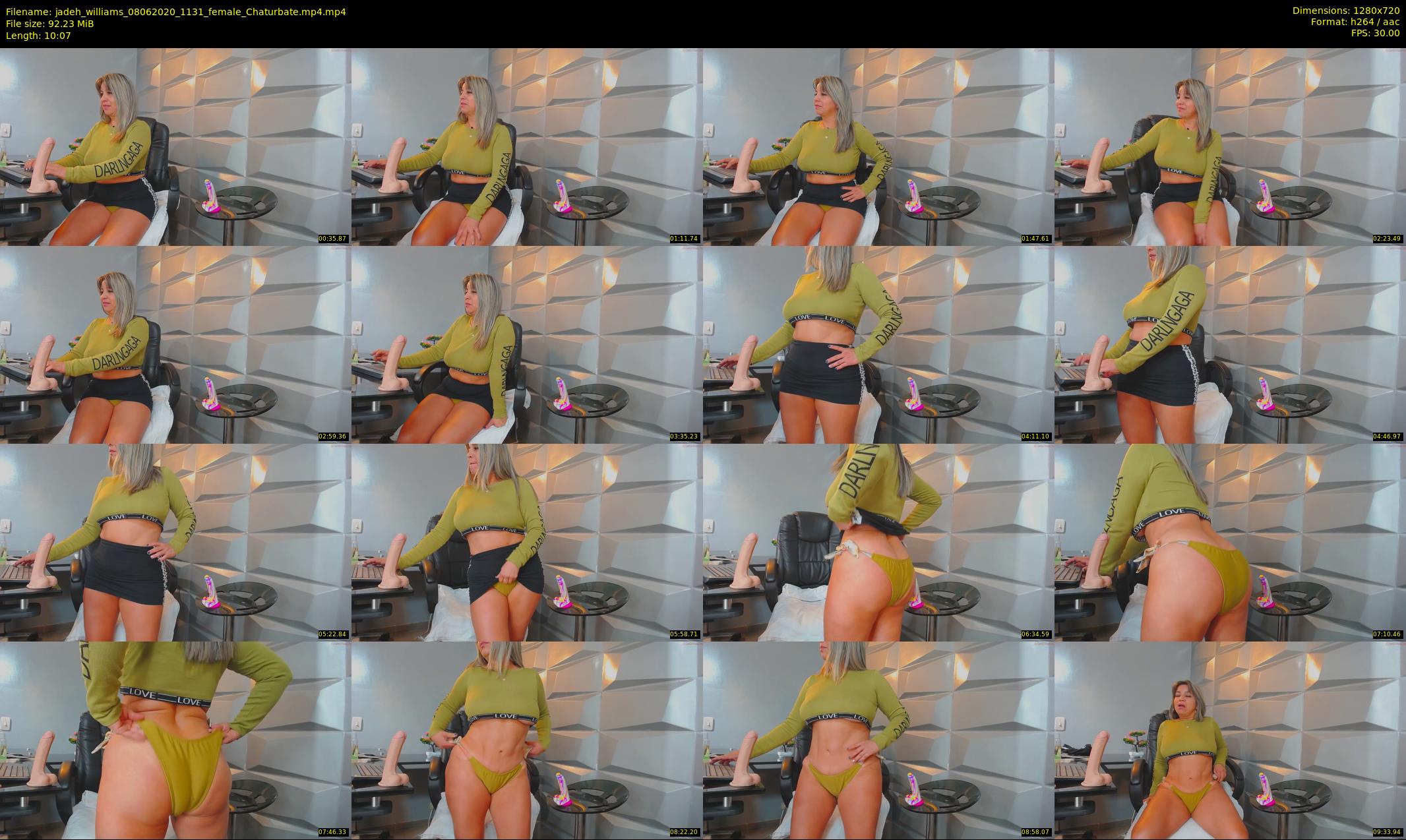 jadeh_williams — 11 minute Chaturbate female cam show recording, 720p, Jun 8, 2020