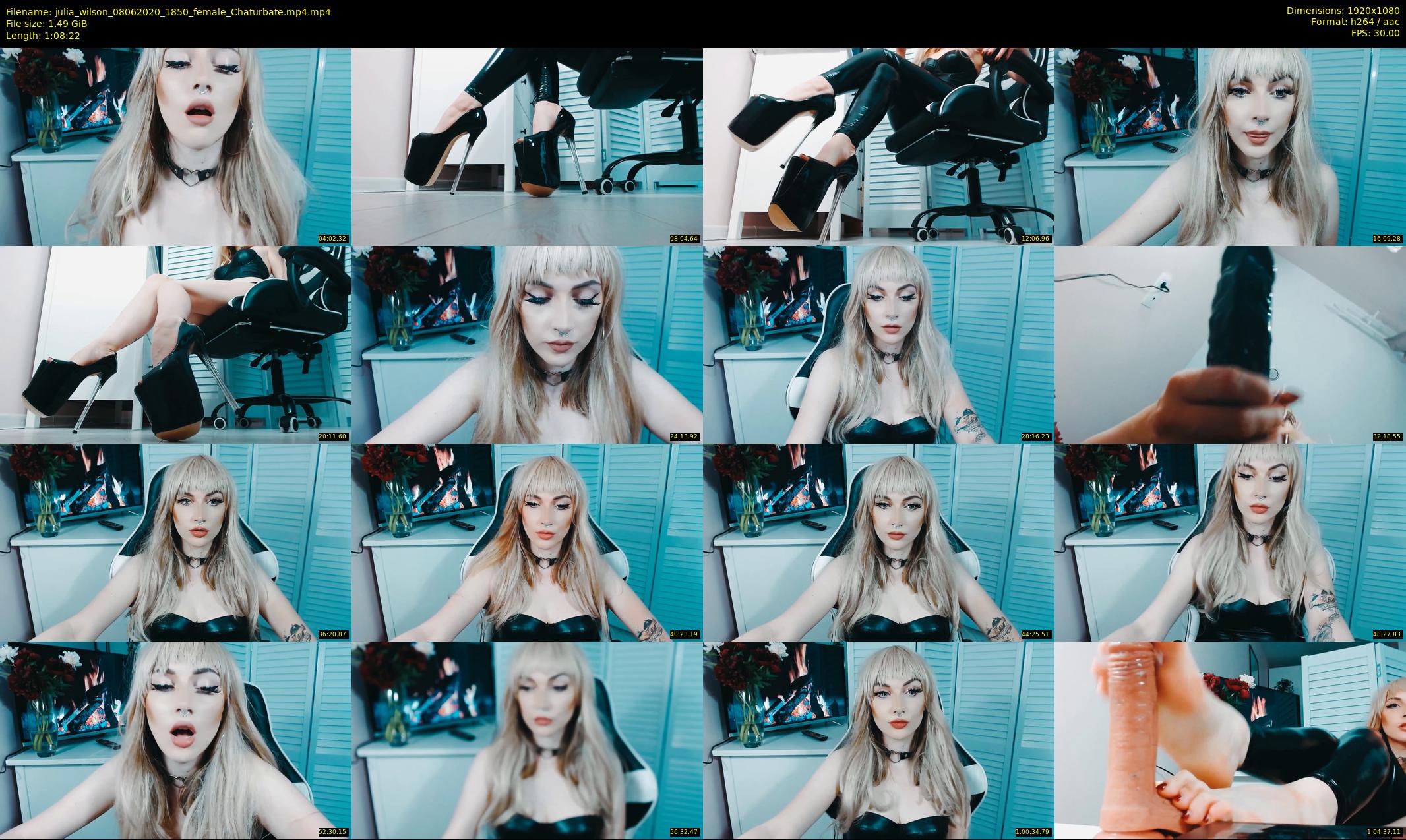 julia_wilson — 69 minute Chaturbate female cam show recording, 1080p, Jun 8, 2020