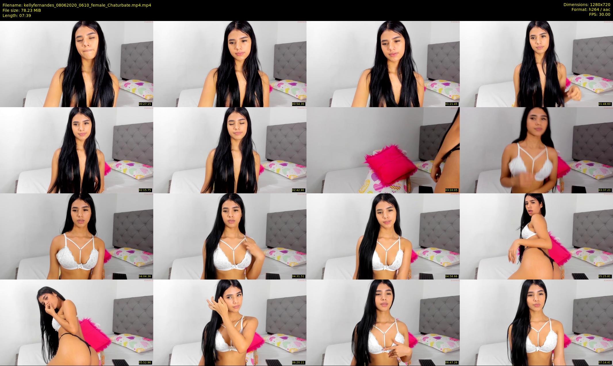 kellyfernandes — 8 minute Chaturbate female cam show recording, 720p, Jun 8, 2020