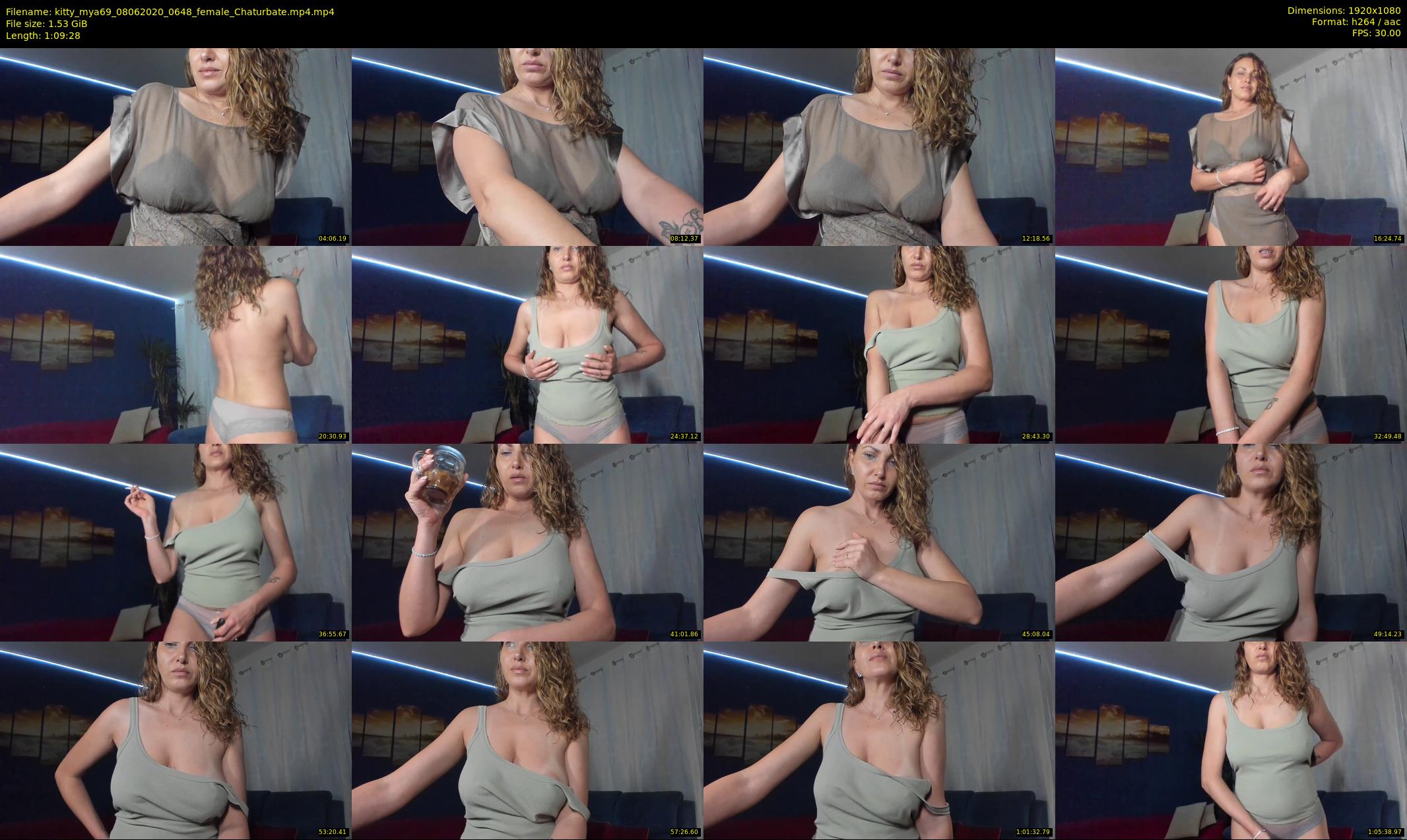 kitty_mya69 — 70 minute Chaturbate female cam show recording, 1080p, Jun 8, 2020