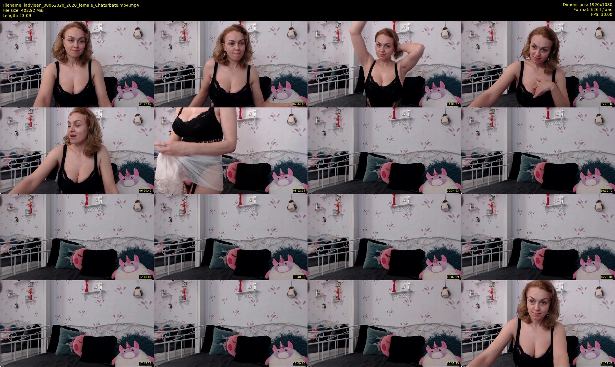 ladyjeen — 24 minute Chaturbate female cam show recording, 1080p, Jun 8, 2020