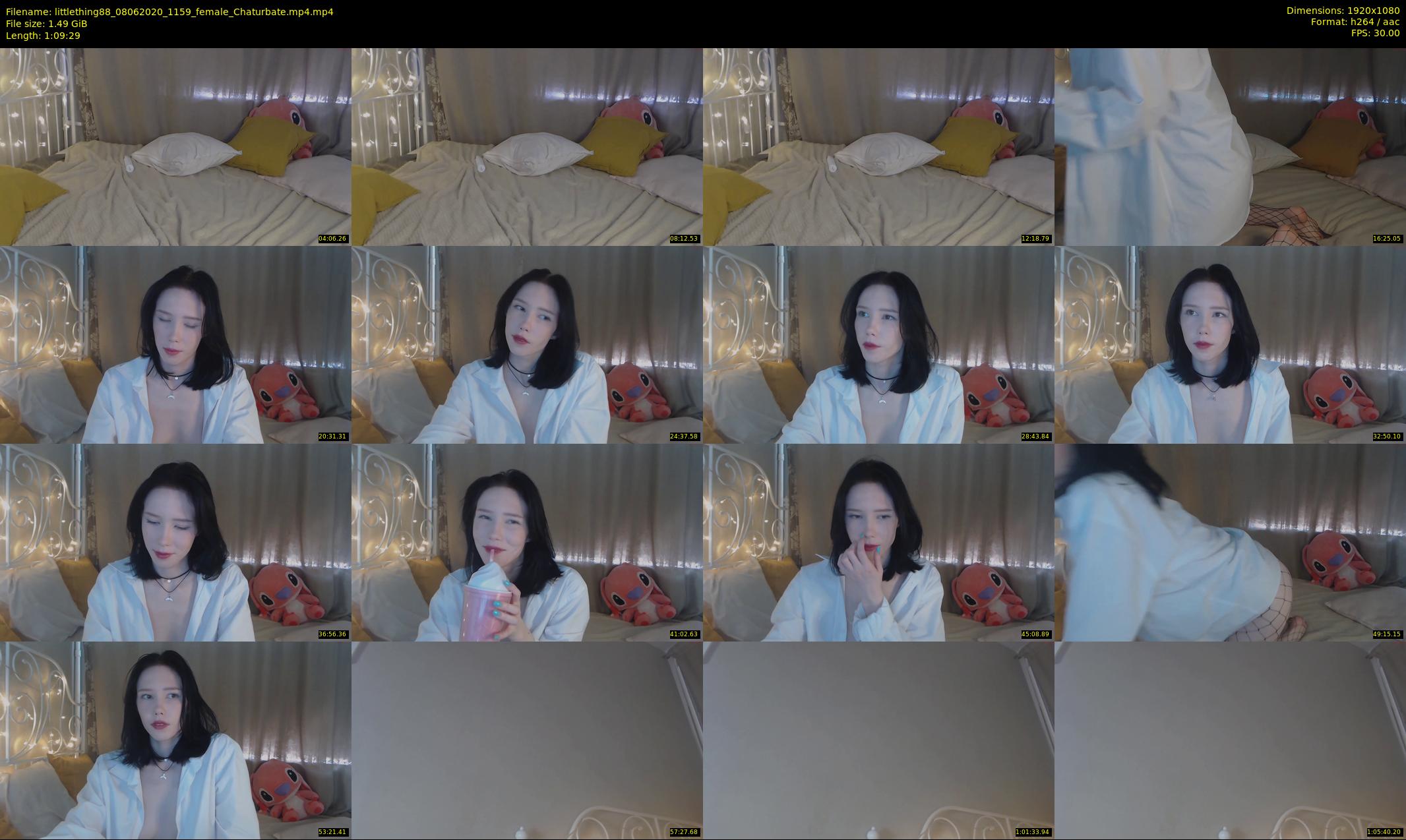 littlething88 — 70 minute Chaturbate female cam show recording, 1080p, Jun 8, 2020