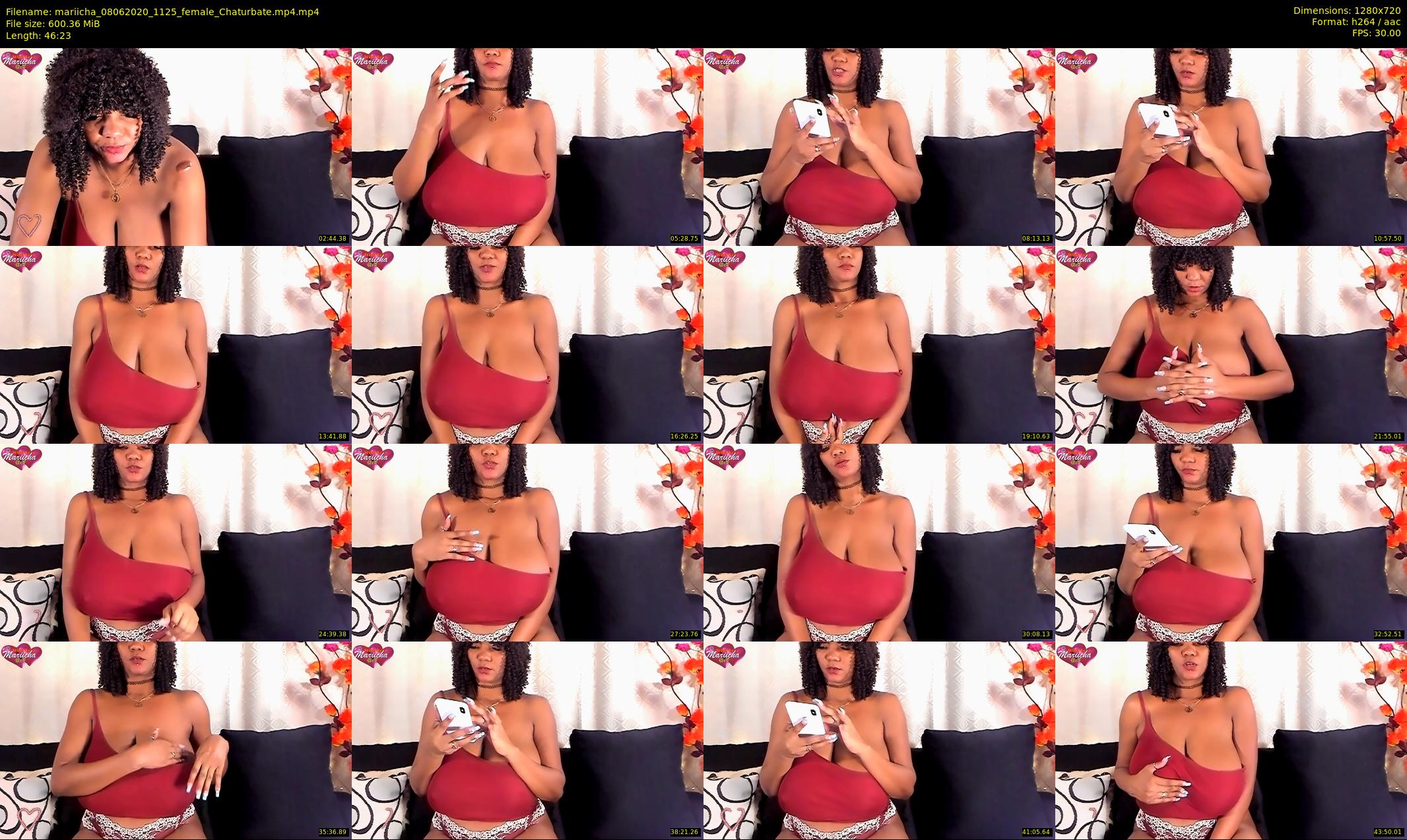 mariicha — 47 minute Chaturbate female cam show recording, 720p, Jun 8, 2020