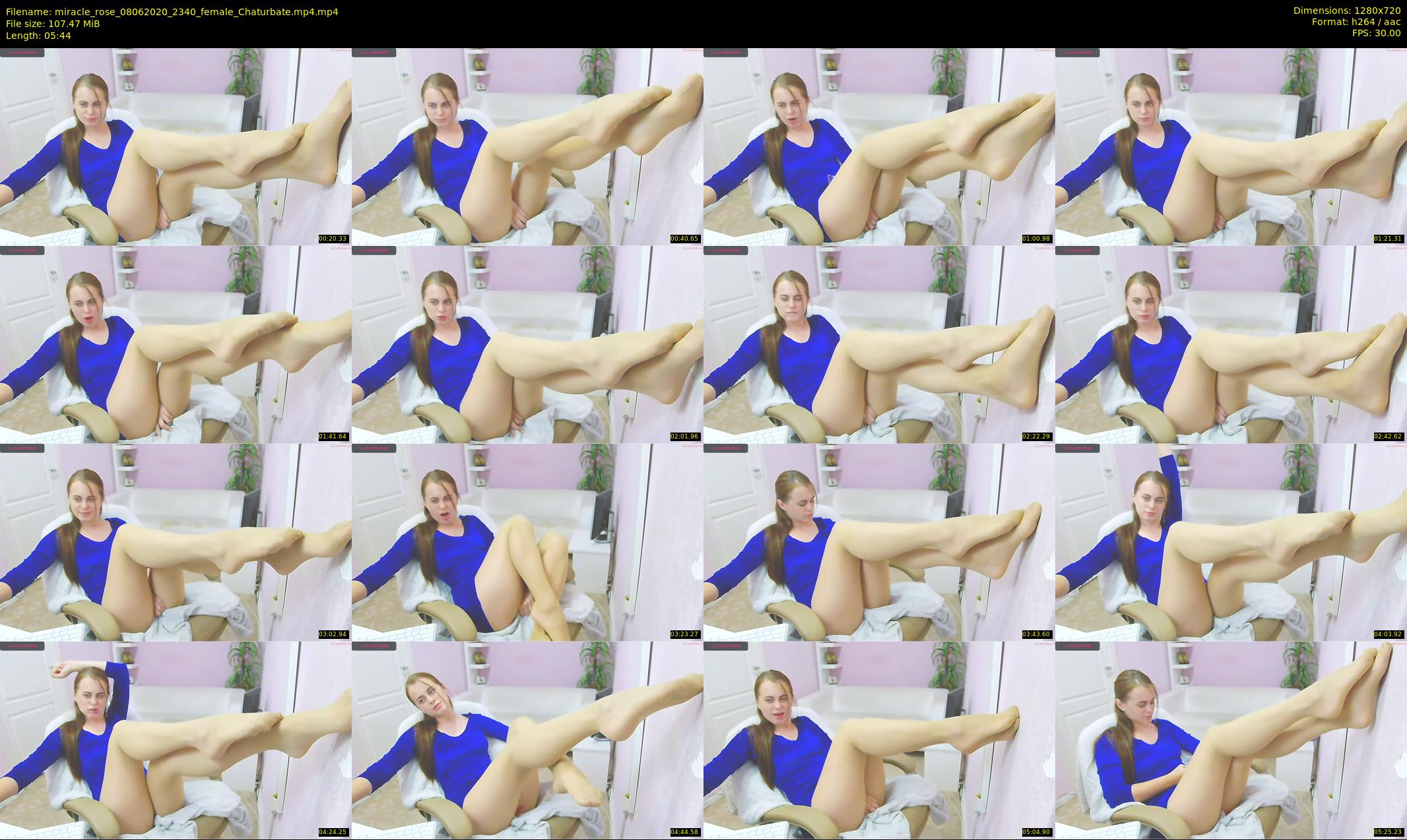 miracle_rose — 6 minute Chaturbate female cam show recording, 720p, Jun 8, 2020