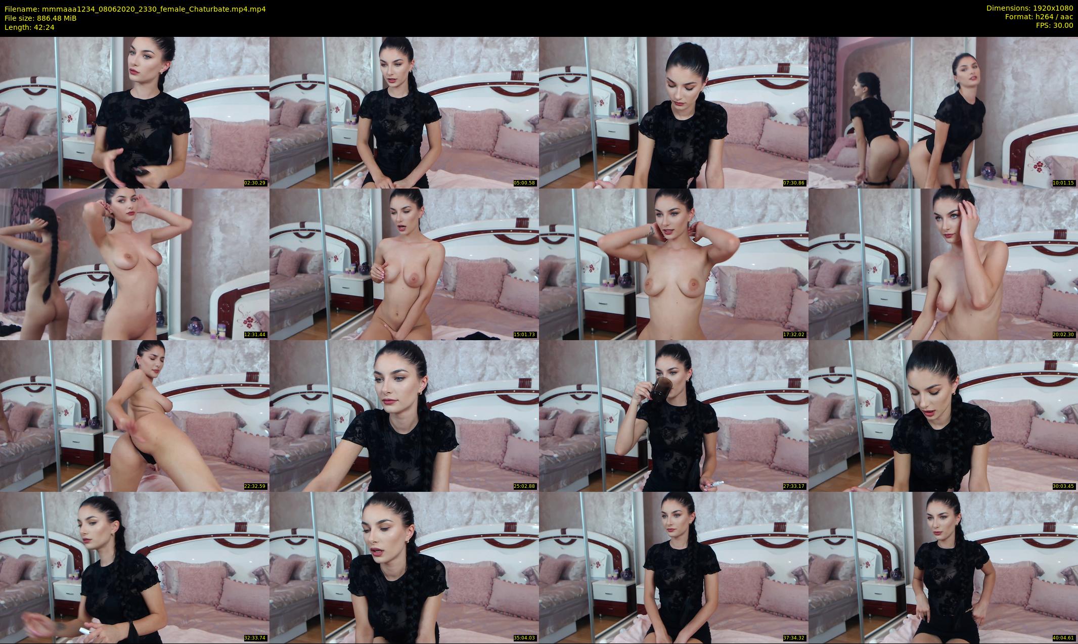 mmmaaa1234 — 43 minute Chaturbate female cam show recording, 1080p, Jun 8, 2020