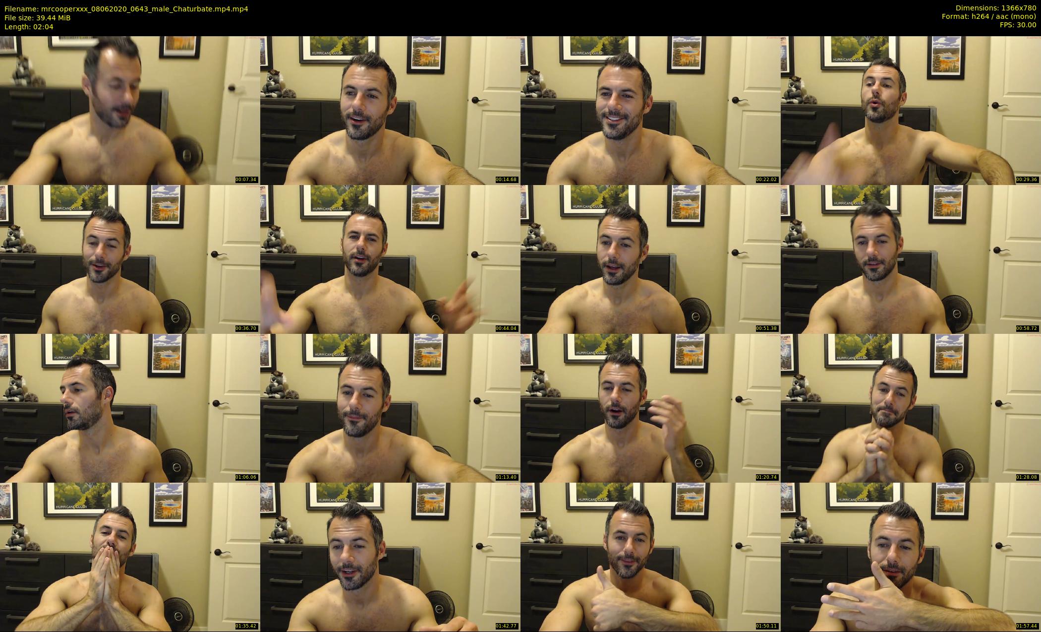 mrcooperxxx — 3 minute Chaturbate male cam show recording, 720p, Jun 8, 2020