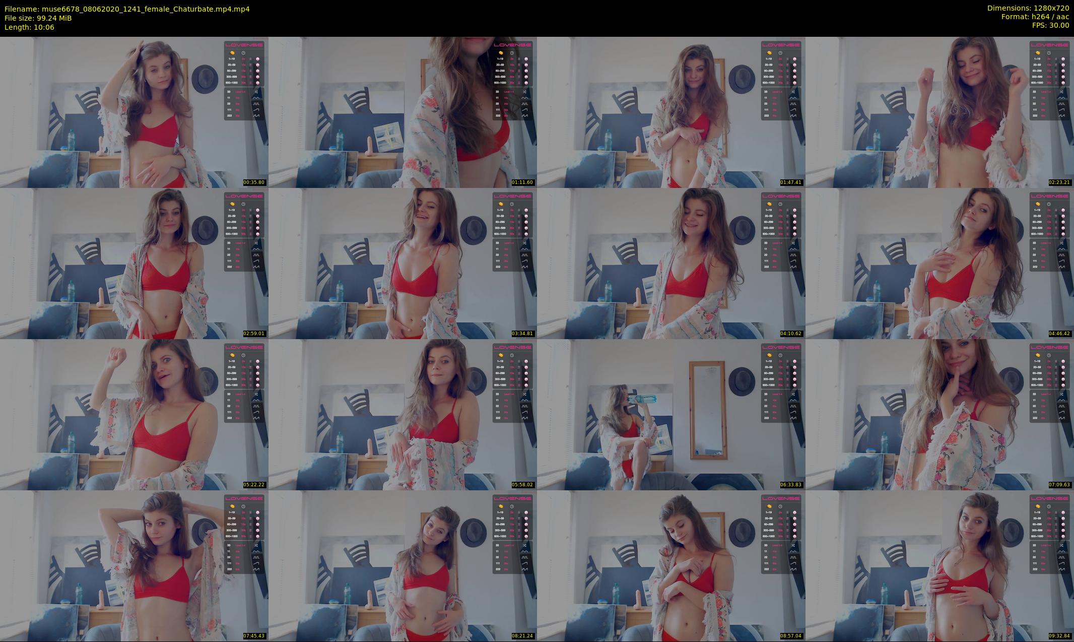 muse6678 — 11 minute Chaturbate female cam show recording, 720p, Jun 8, 2020