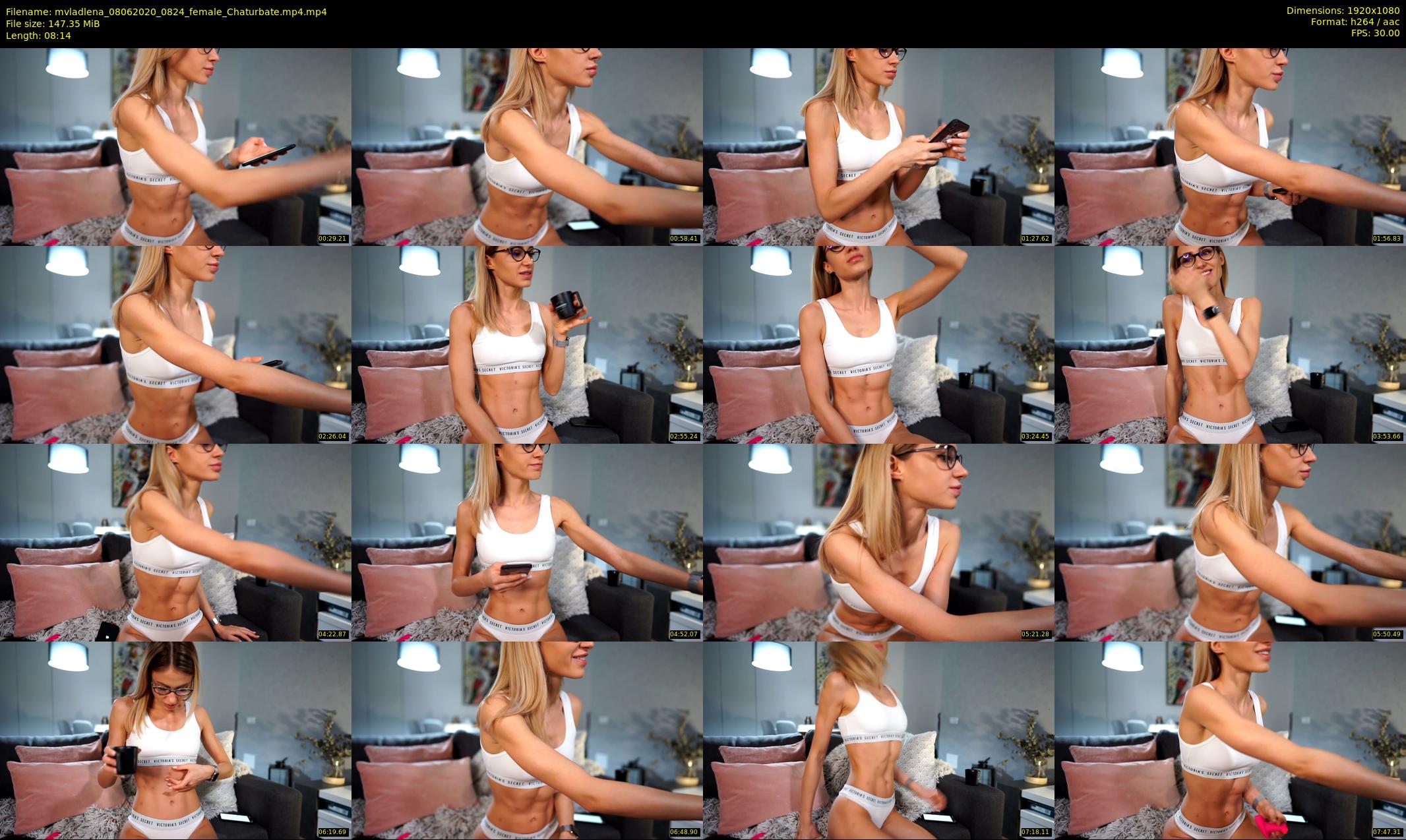mvladlena — 9 minute Chaturbate female cam show recording, 1080p, Jun 8, 2020
