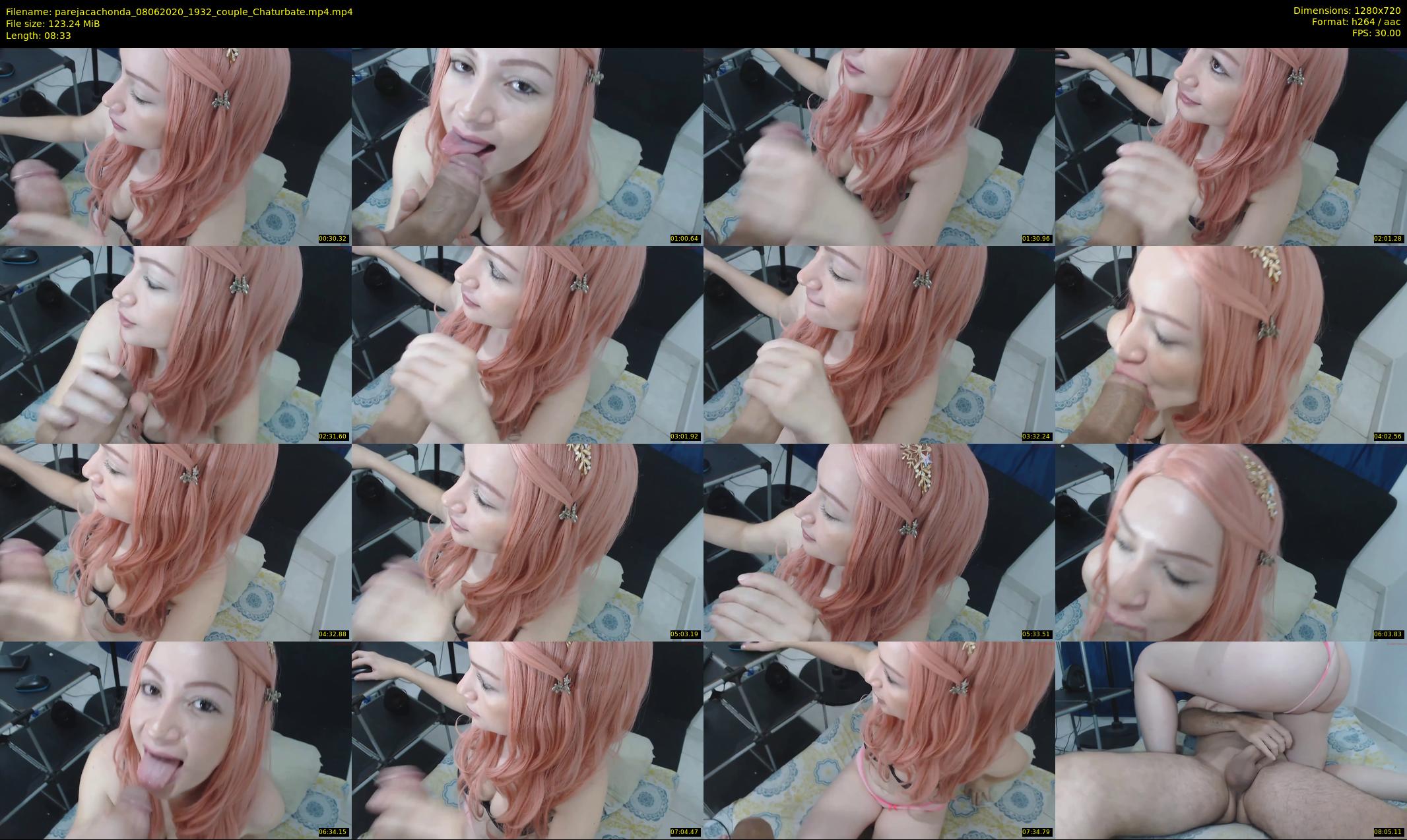 parejacachonda — 9 minute Chaturbate couple cam show recording, 720p, Jun 8, 2020