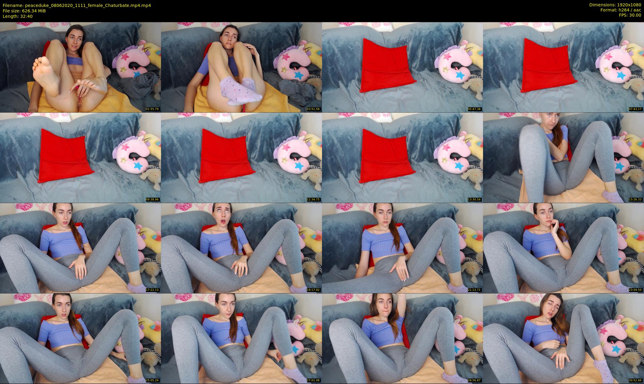 peaceduke — 33 minute Chaturbate female cam show recording, 1080p, Jun 8, 2020