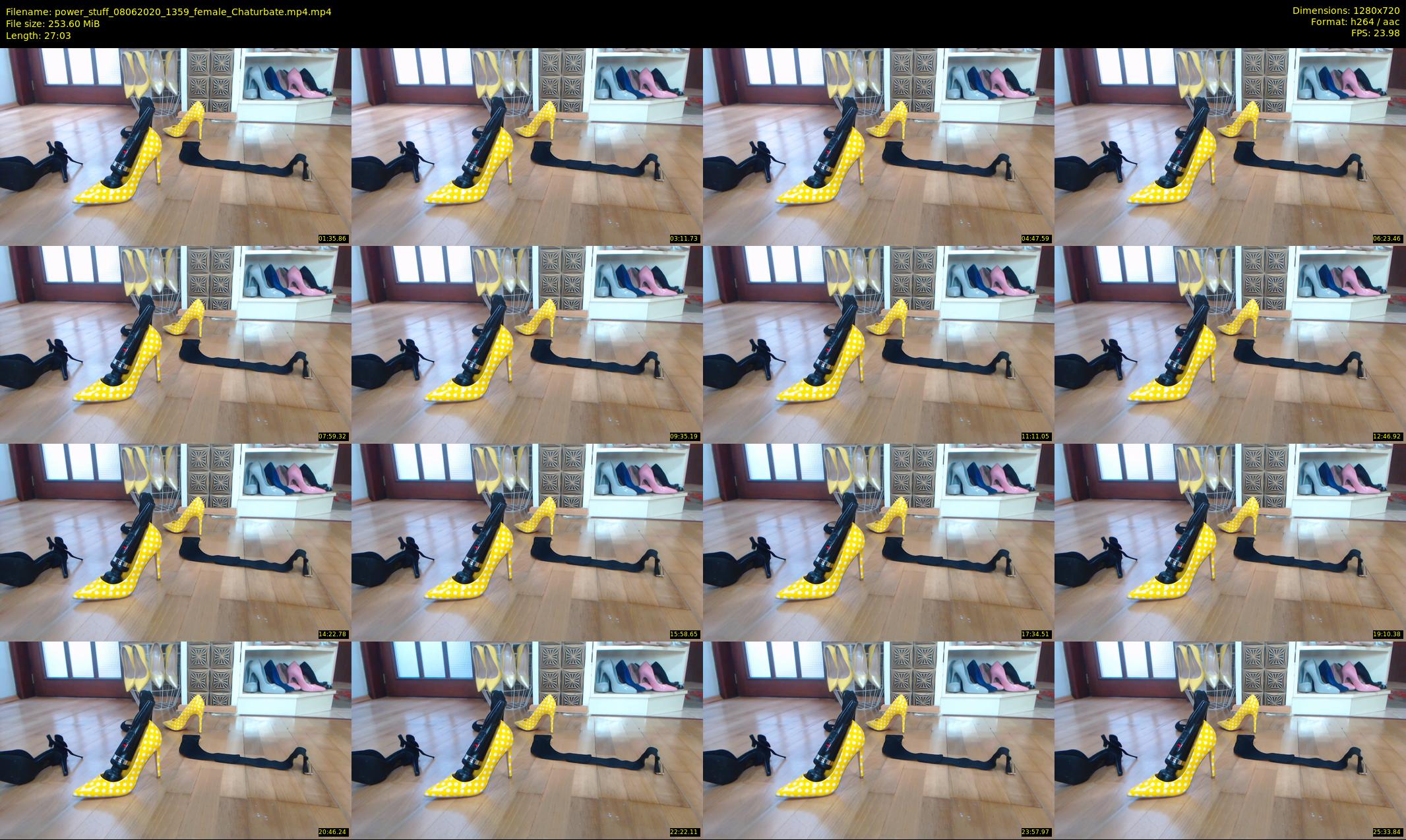 power_stuff — 28 minute Chaturbate female cam show recording, 720p, Jun 8, 2020