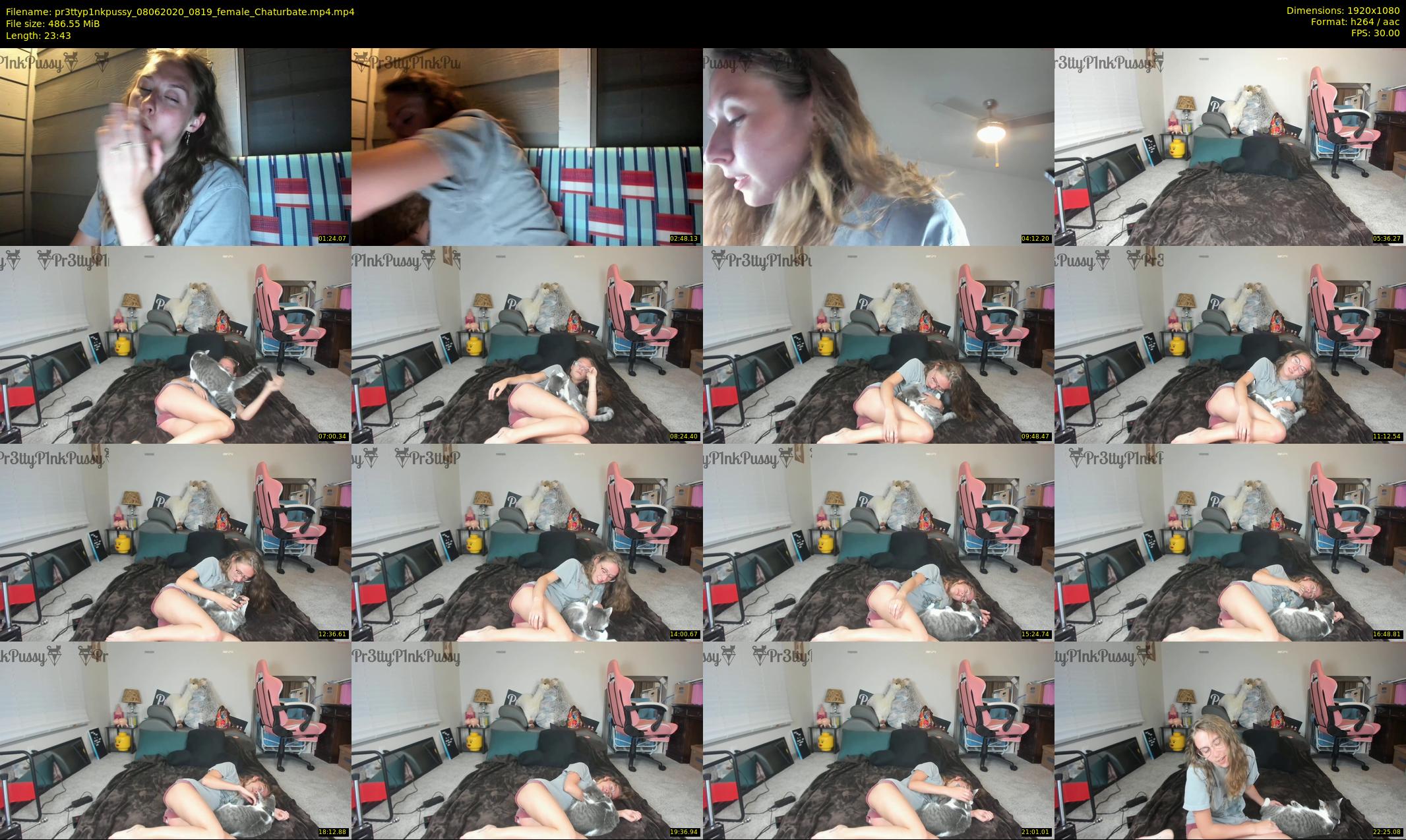 pr3ttyp1nkpussy — 24 minute Chaturbate couple cam show recording, 1080p, Jun 8, 2020