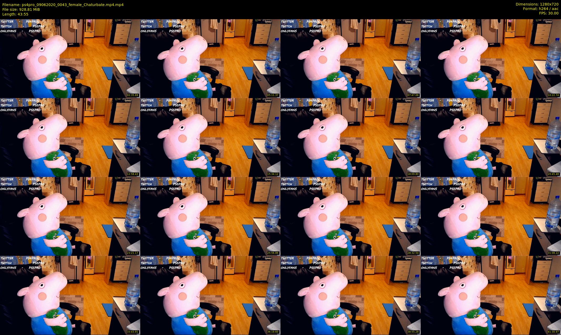 ps4pro — 44 minute Chaturbate female cam show recording, 720p, Jun 9, 2020