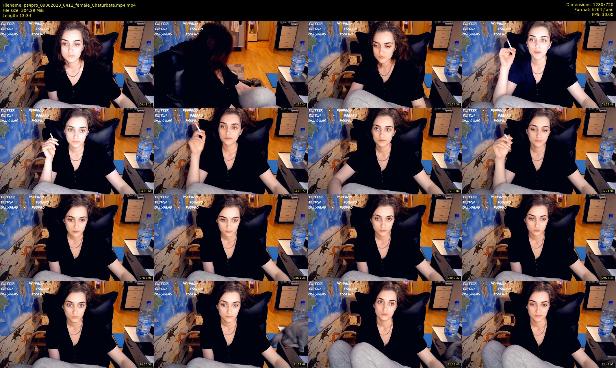 ps4pro — 14 minute Chaturbate female cam show recording, 720p, Jun 9, 2020