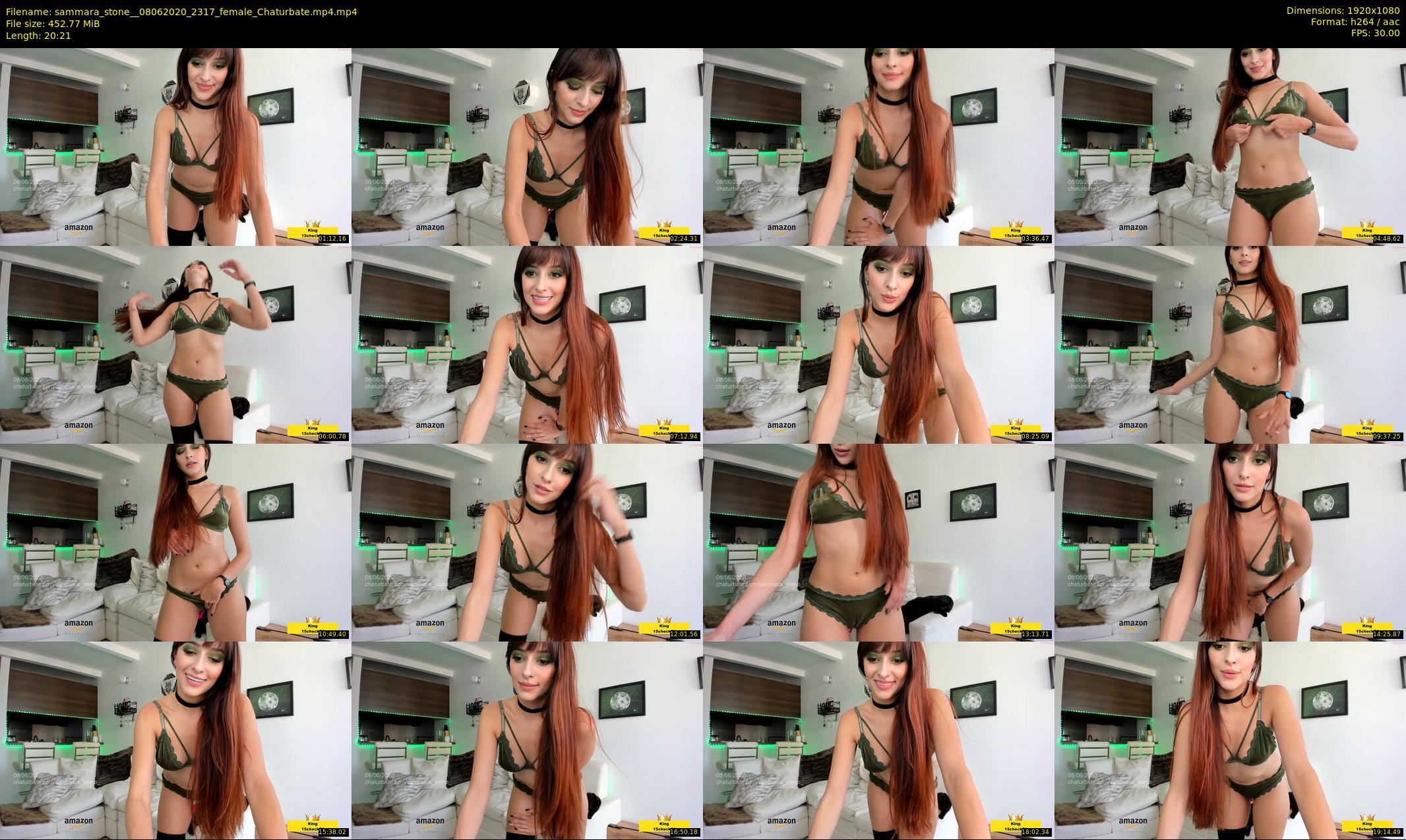 sammara_stone_ — 21 minute Chaturbate female cam show recording, 1080p, Jun 8, 2020