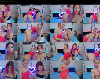 saraomega — 70 minute Chaturbate couple cam show recording, 1080p, Jun 8, 2020