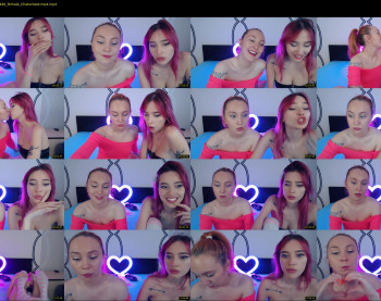 saraomega — 17 minute Chaturbate couple cam show recording, 1080p, Jun 8, 2020