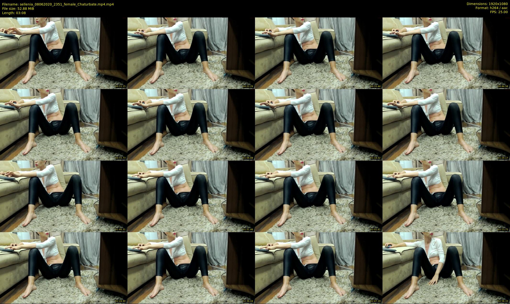 sellenia — 4 minute Chaturbate female cam show recording, 1080p, Jun 8, 2020