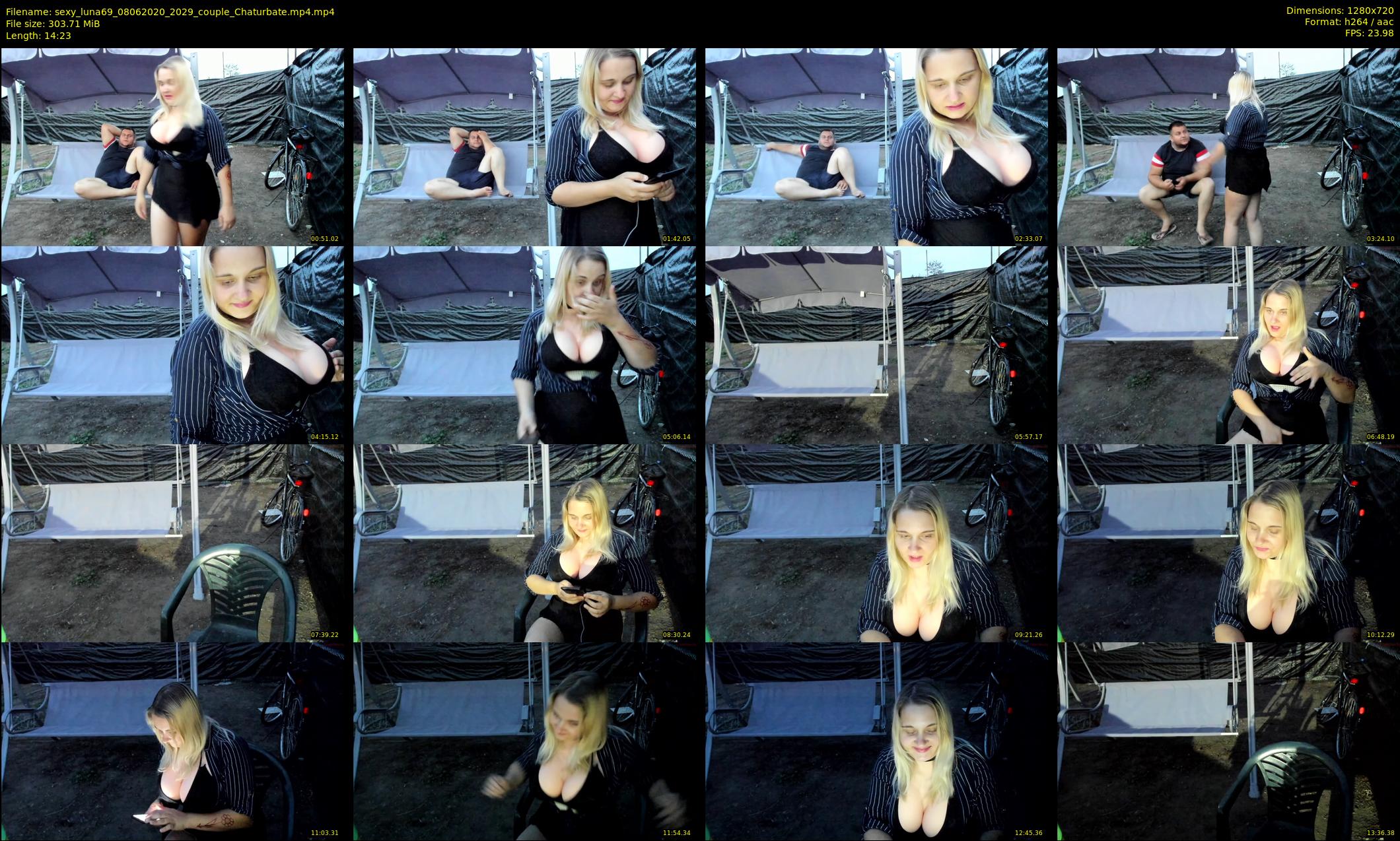 sexy_luna69 — 15 minute Chaturbate couple cam show recording, 720p, Jun 8, 2020