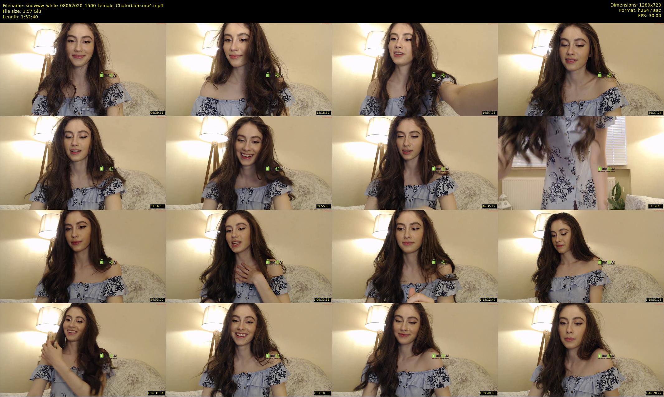 snowww_white — 113 minute Chaturbate female cam show recording, 720p, Jun 8, 2020