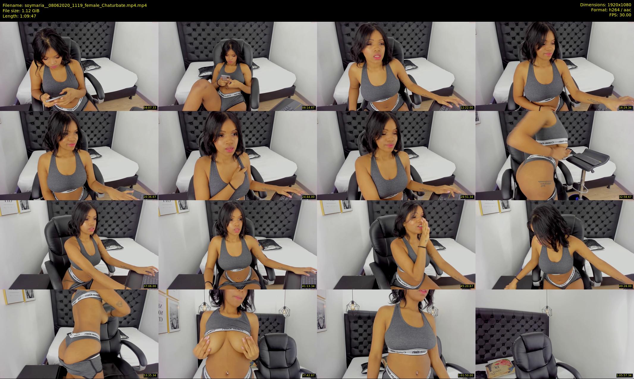 soymaria_ — 70 minute Chaturbate female cam show recording, 1080p, Jun 8, 2020