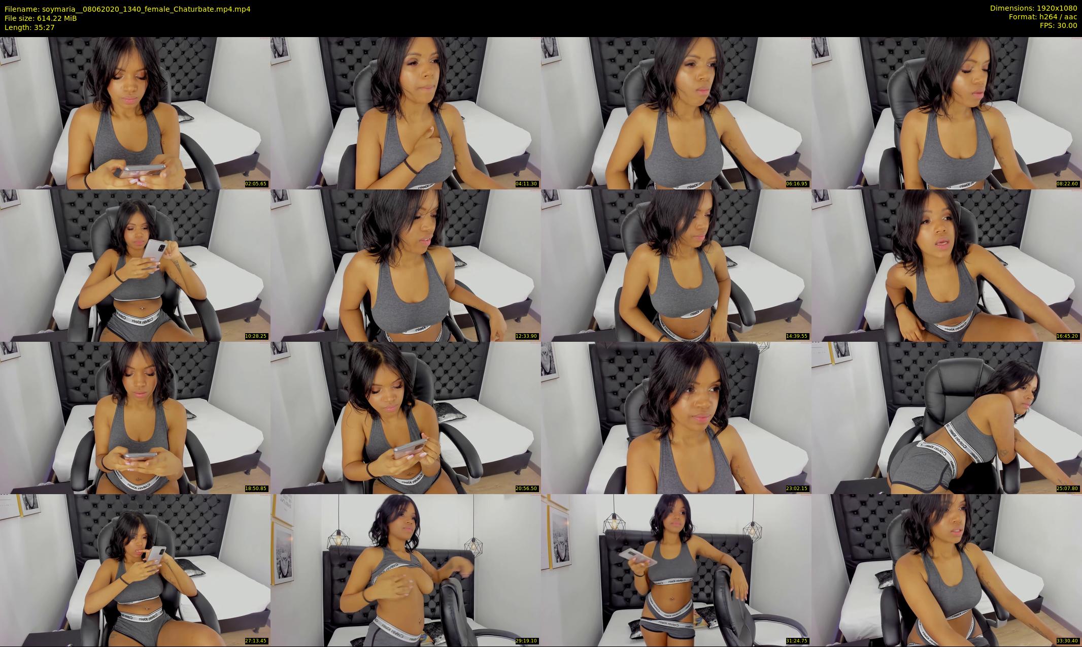 soymaria_ — 36 minute Chaturbate female cam show recording, 1080p, Jun 8, 2020