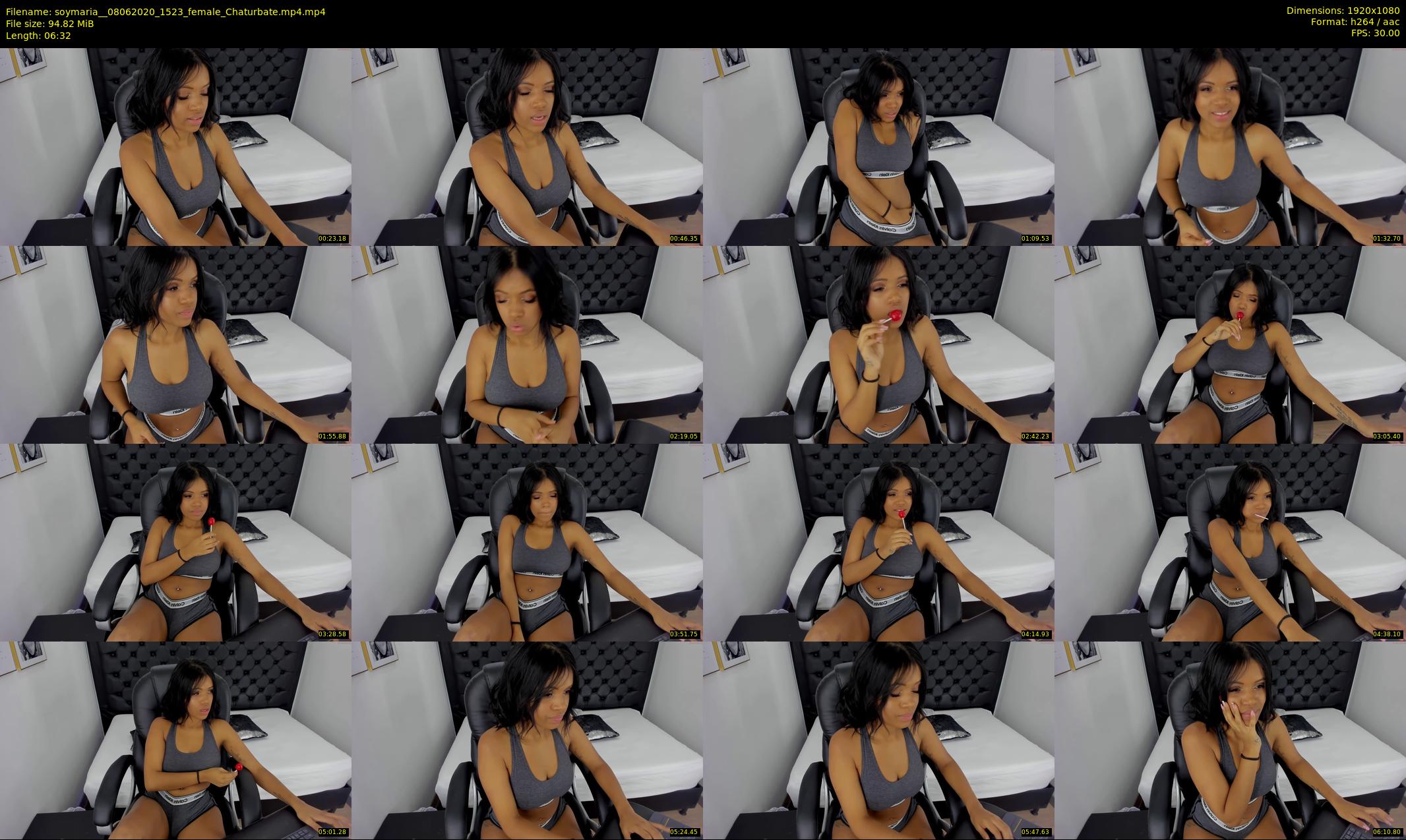 soymaria_ — 7 minute Chaturbate female cam show recording, 1080p, Jun 8, 2020