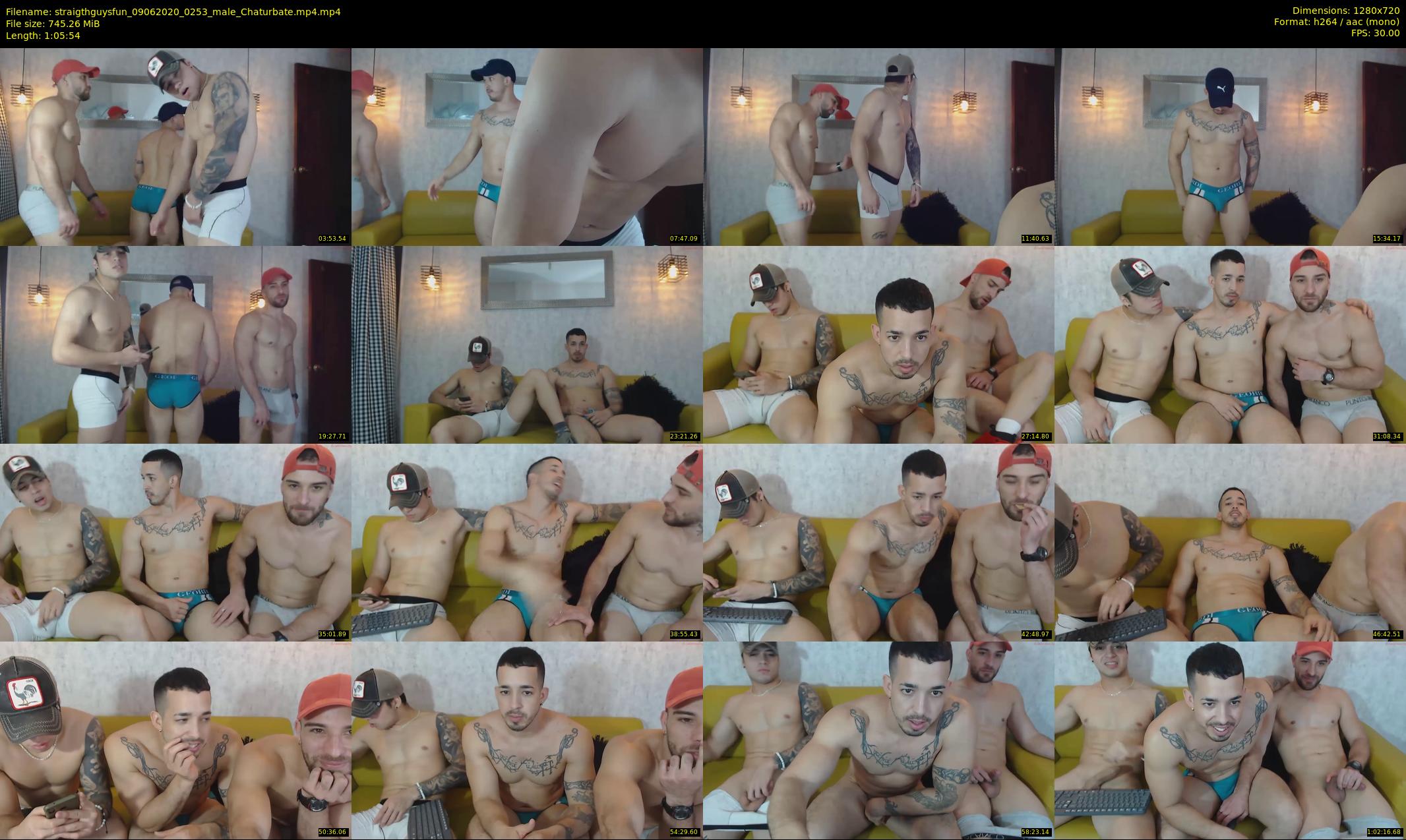 straigthguysfun — 66 minute Chaturbate male cam show recording, 720p, Jun 9, 2020
