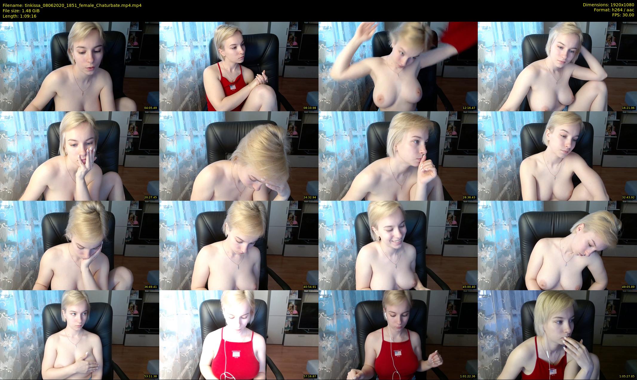 tinkissa — 70 minute Chaturbate couple cam show recording, 1080p, Jun 8, 2020