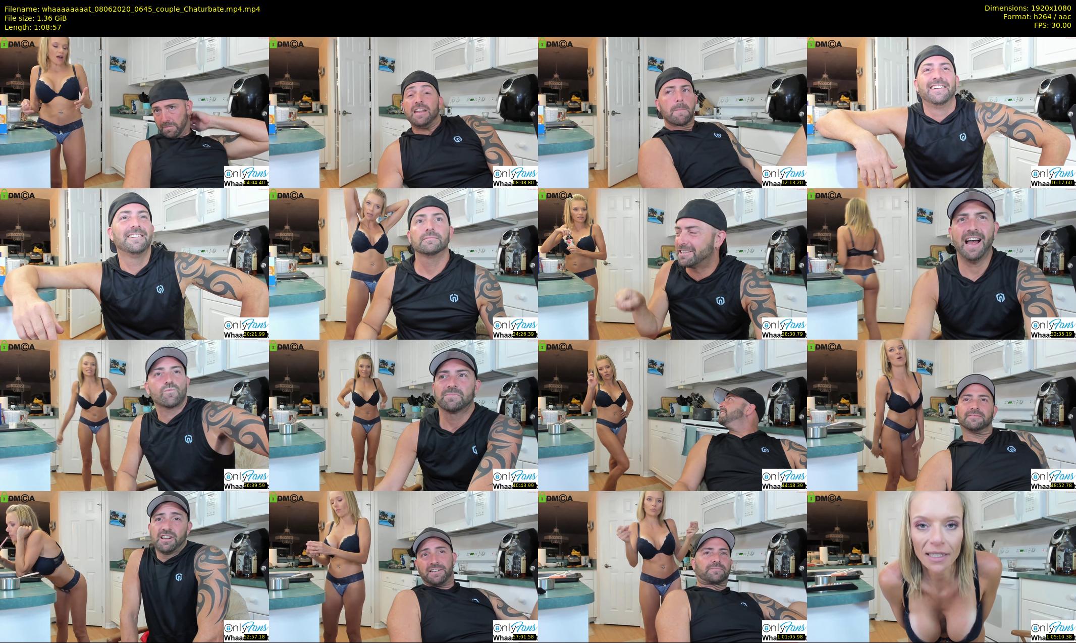 whaaaaaaaat — 69 minute Chaturbate couple cam show recording, 1080p, Jun 8, 2020