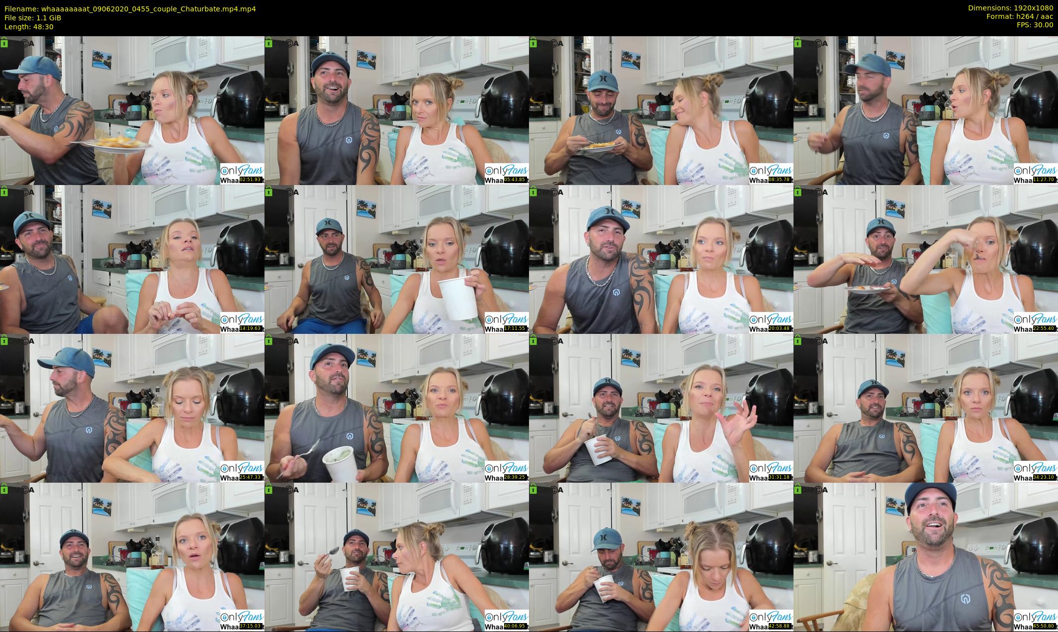 whaaaaaaaat — 49 minute Chaturbate couple cam show recording, 1080p, Jun 9, 2020