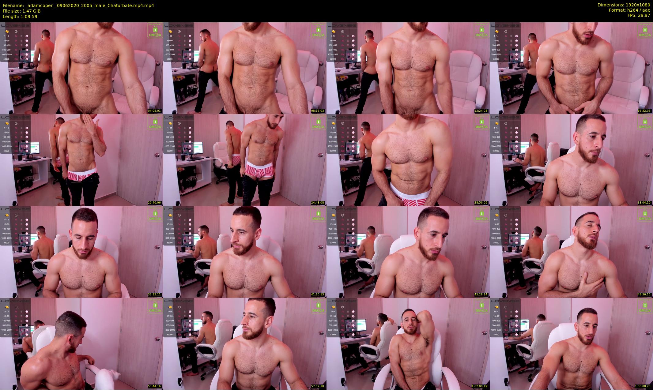 _adamcoper_ — 70 minute Chaturbate male cam show recording, 1080p, Jun 9, 2020