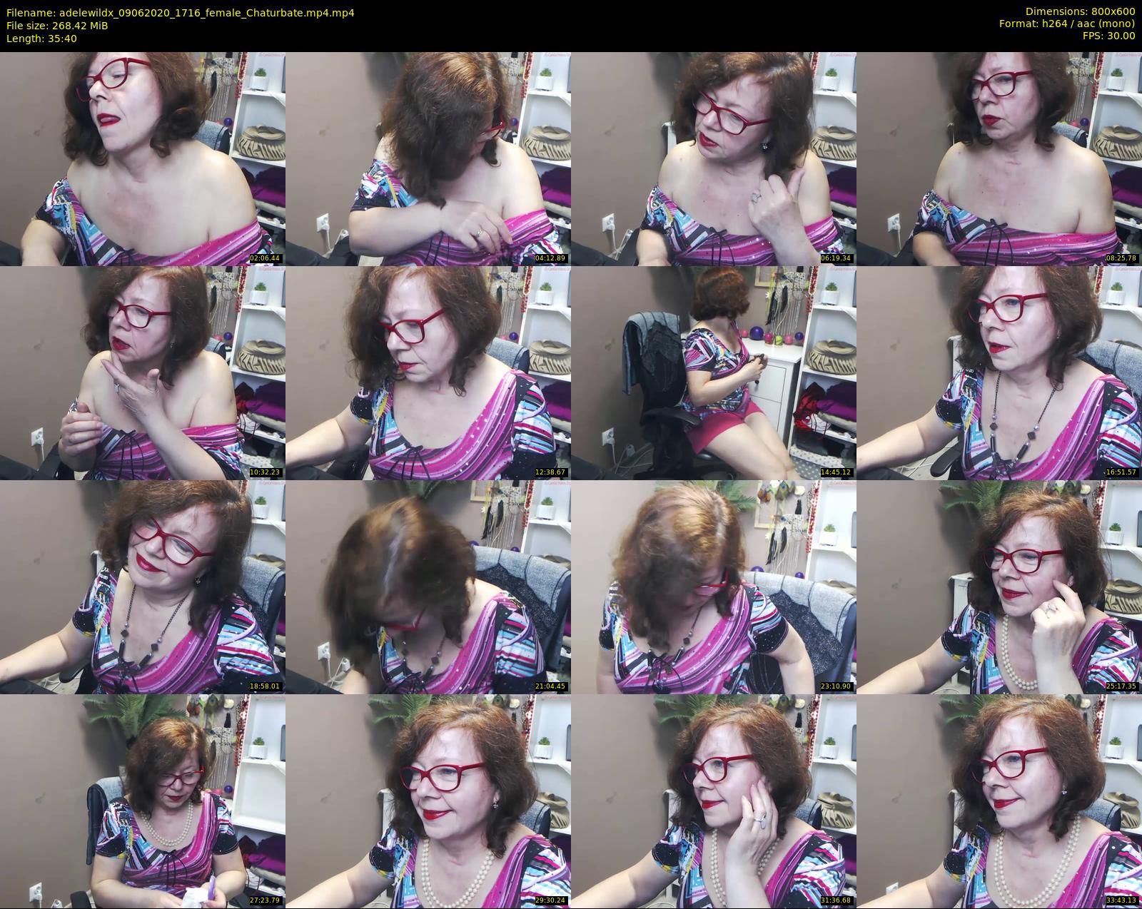 adelewildx — 36 minute Chaturbate female cam show recording, 480p, Jun 9, 2020