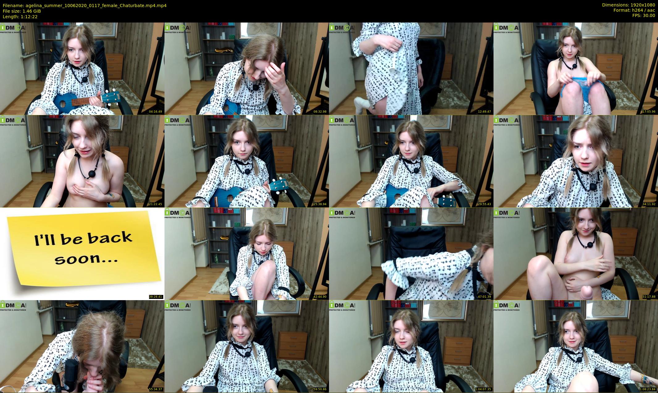 agelina_summer — 73 minute Chaturbate female cam show recording, 1080p, Jun 10, 2020