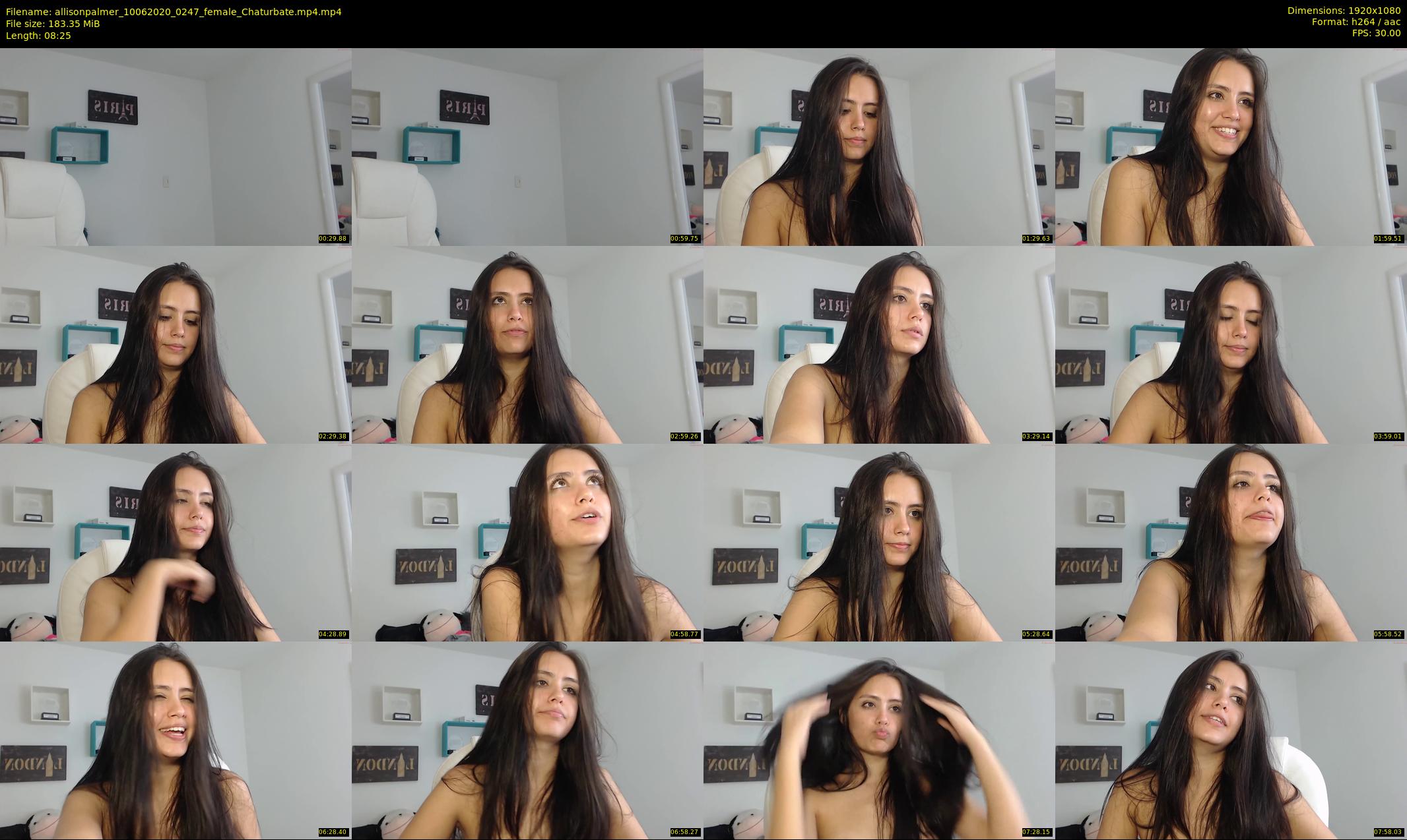 allisonpalmer — 9 minute Chaturbate female cam show recording, 1080p, Jun 10, 2020