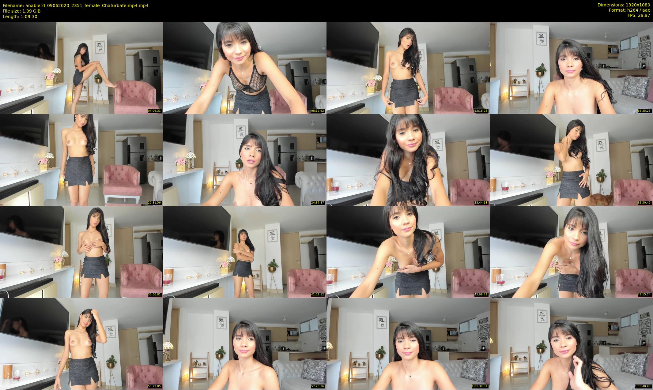 anablerd — 70 minute Chaturbate female cam show recording, 1080p, Jun 9, 2020